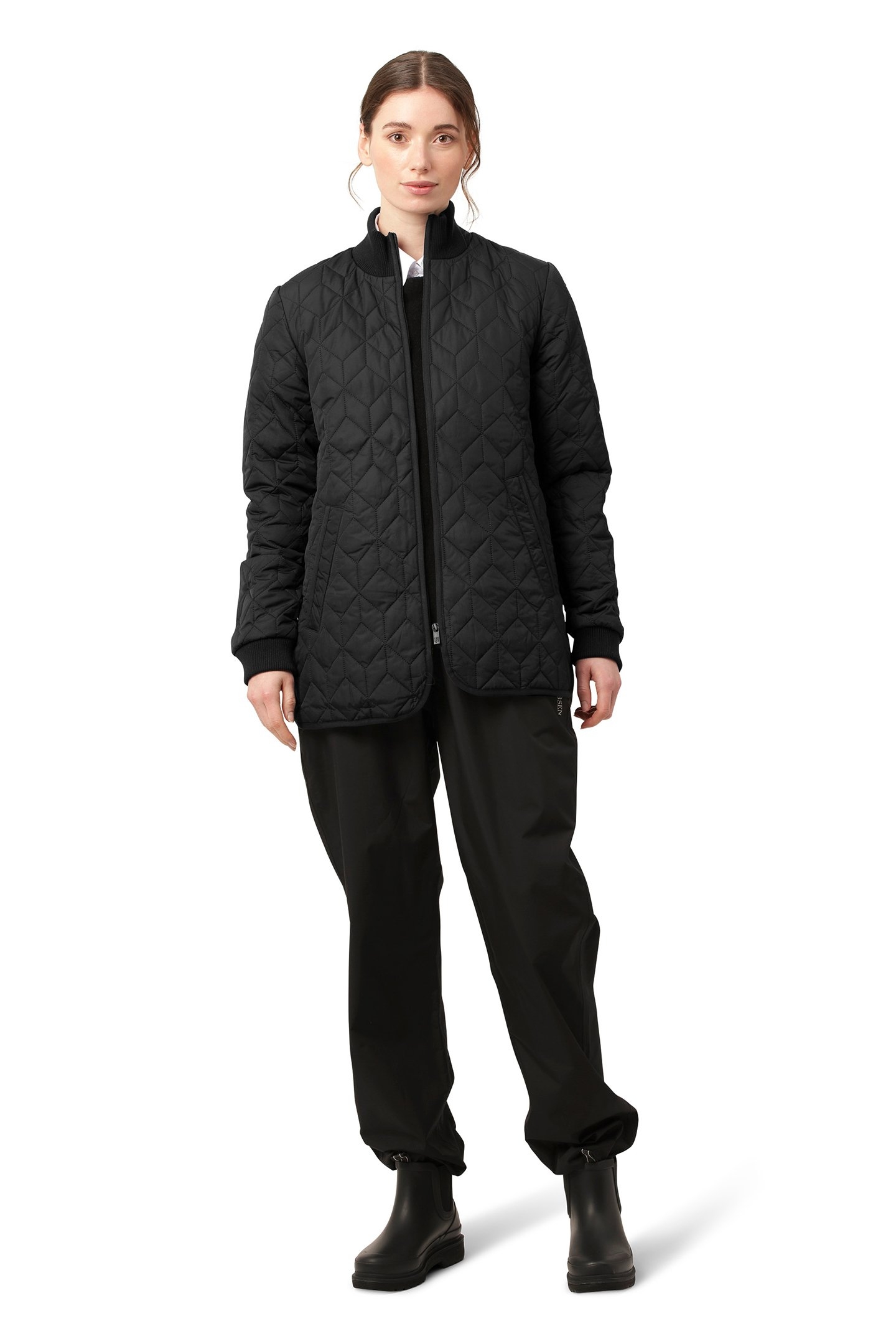 ART40 QUILT JACKETS BLACK 3