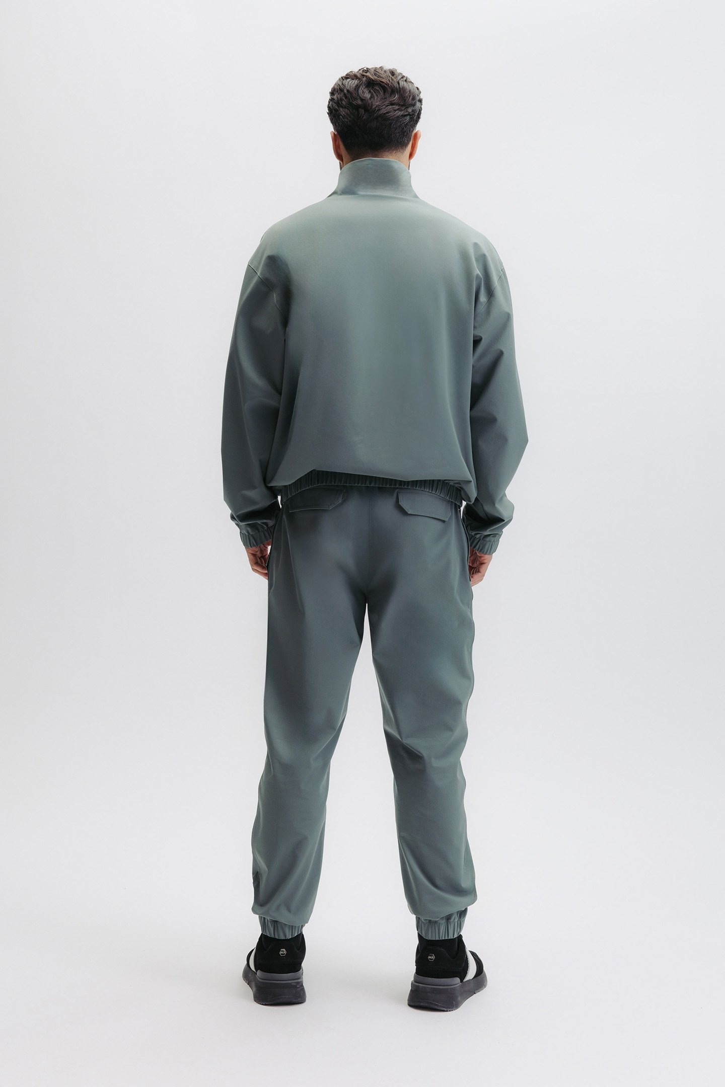 HEX-SERIES BADGE TRACK JACKET BALSAM GREEN 2