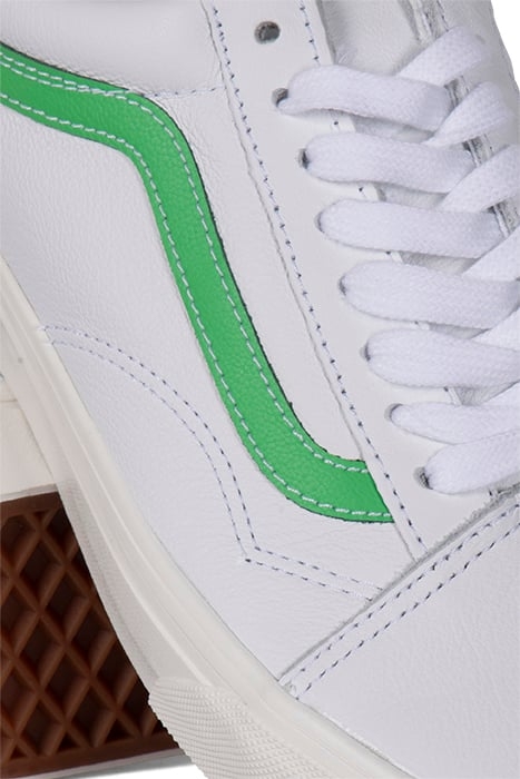OLD SKOOL LEATHER WHITE/GREEN 4