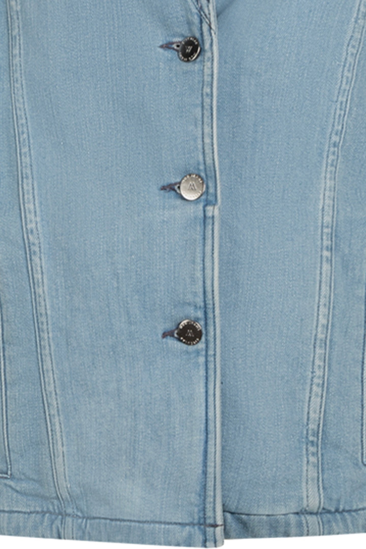 UNNI DENIM VEST STONE DENIM BLUE 5