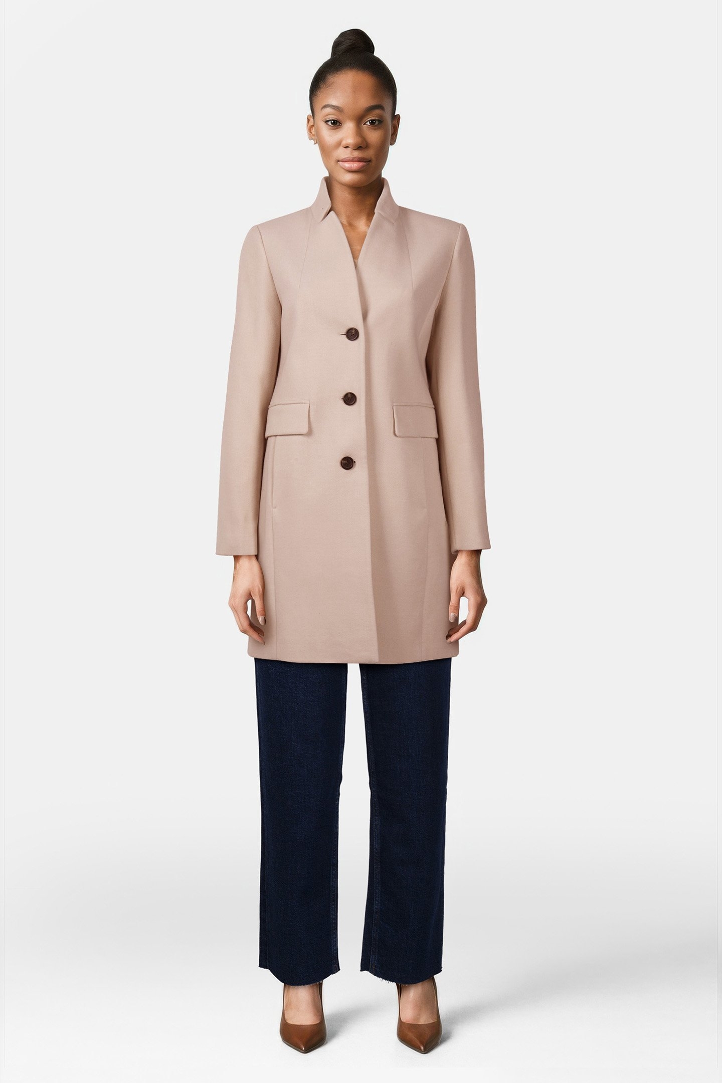 COMMA JACKETS OUTDOOR BROWN 1