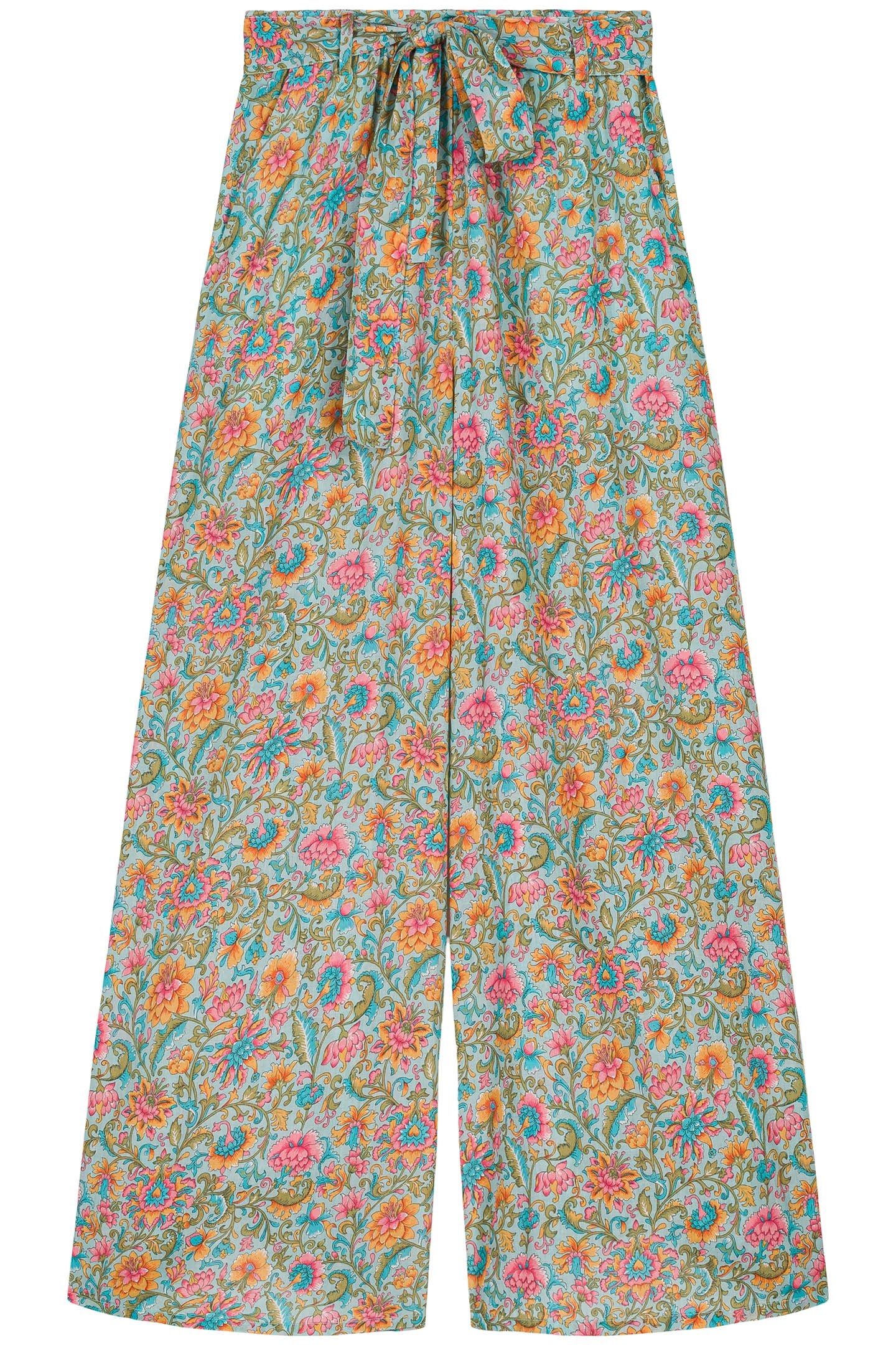 PANTS AMANDINA WATER RIVER FLOWERS 3