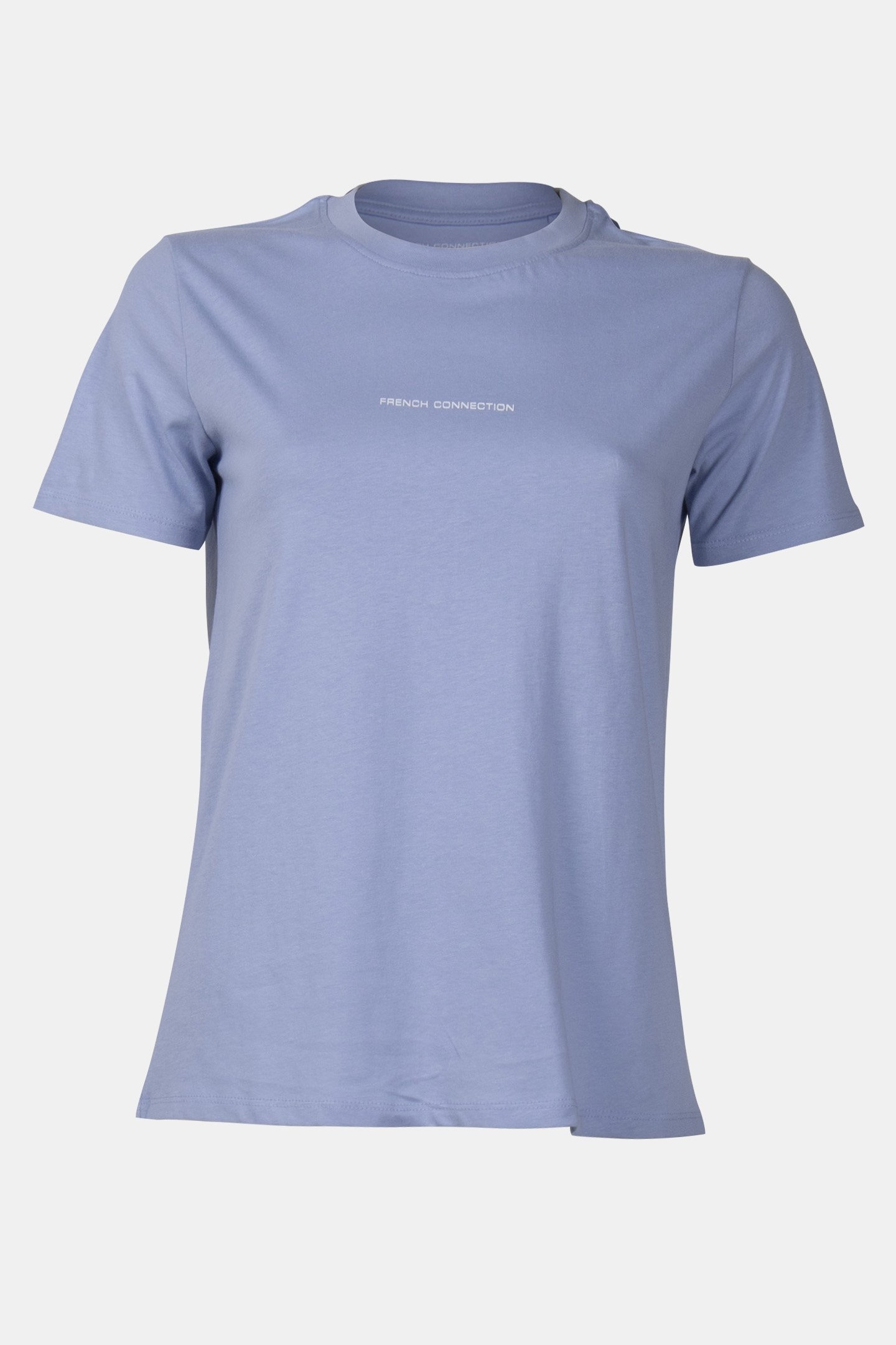 FRENCH CONNECTION TEE WASHED BLUE/WHITE 3