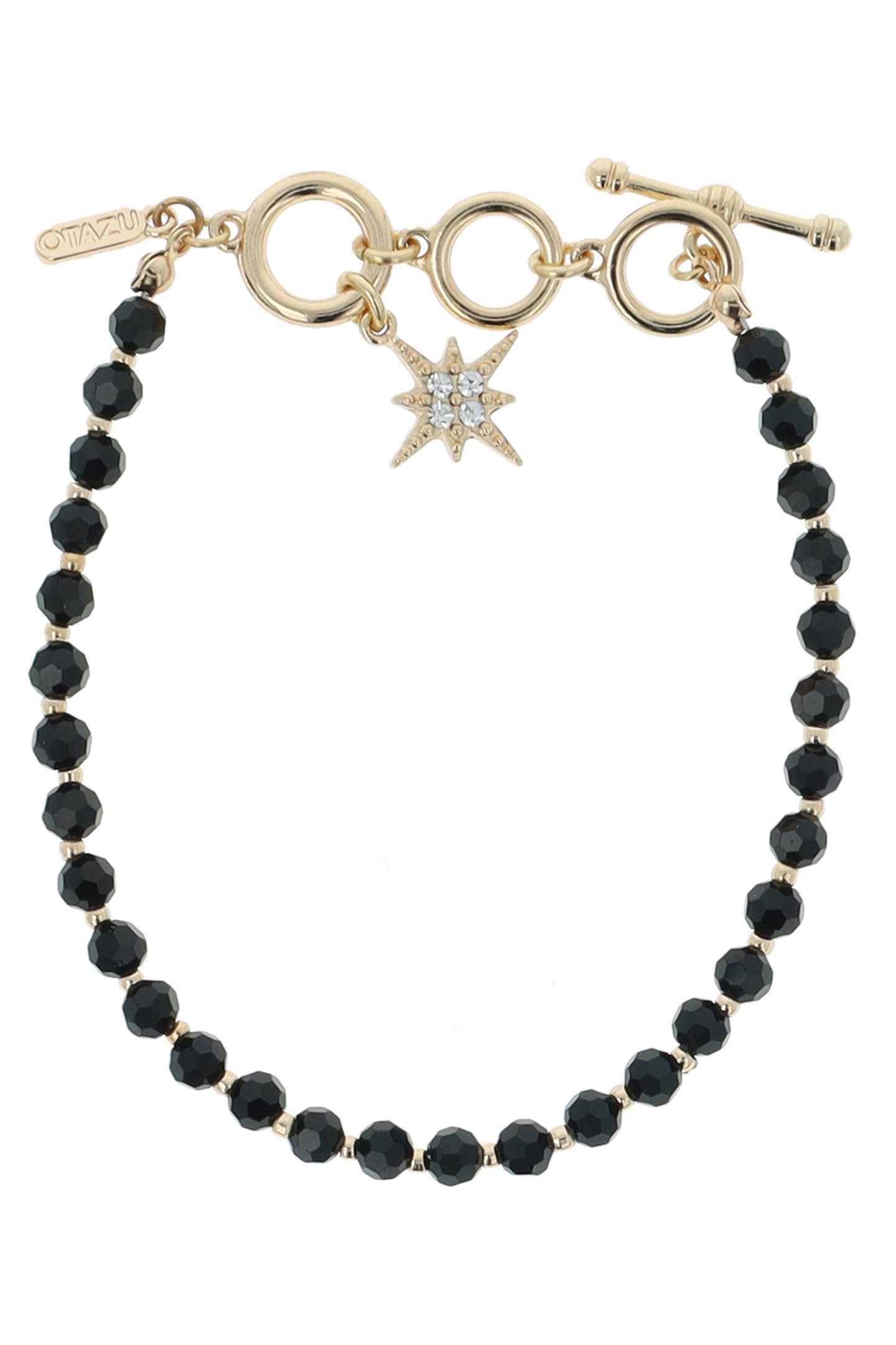 BLACK CRYSTAL BRACELET 1