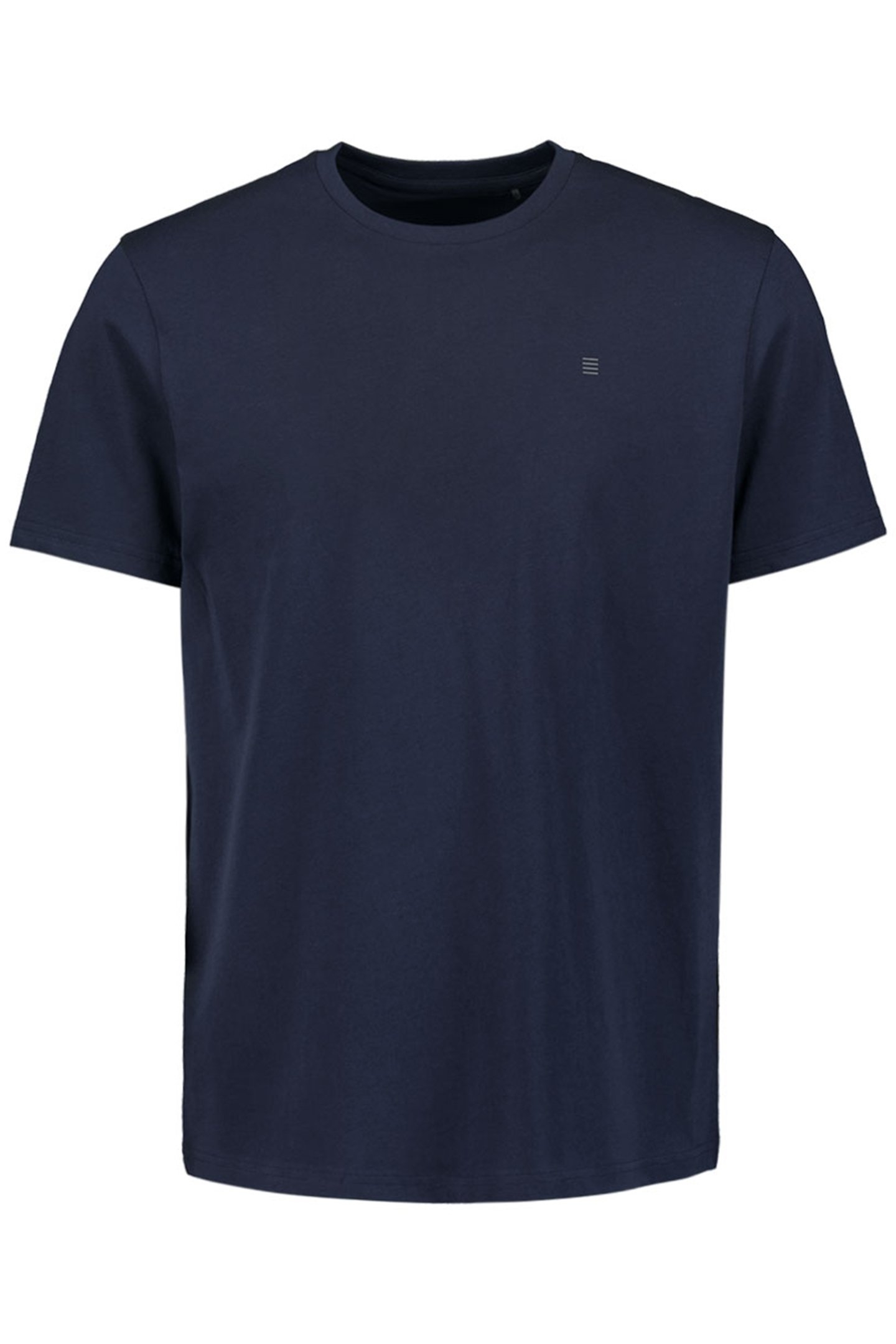 T-SHIRT CREWNECK SOLID BASIC BLUEBERRY 4