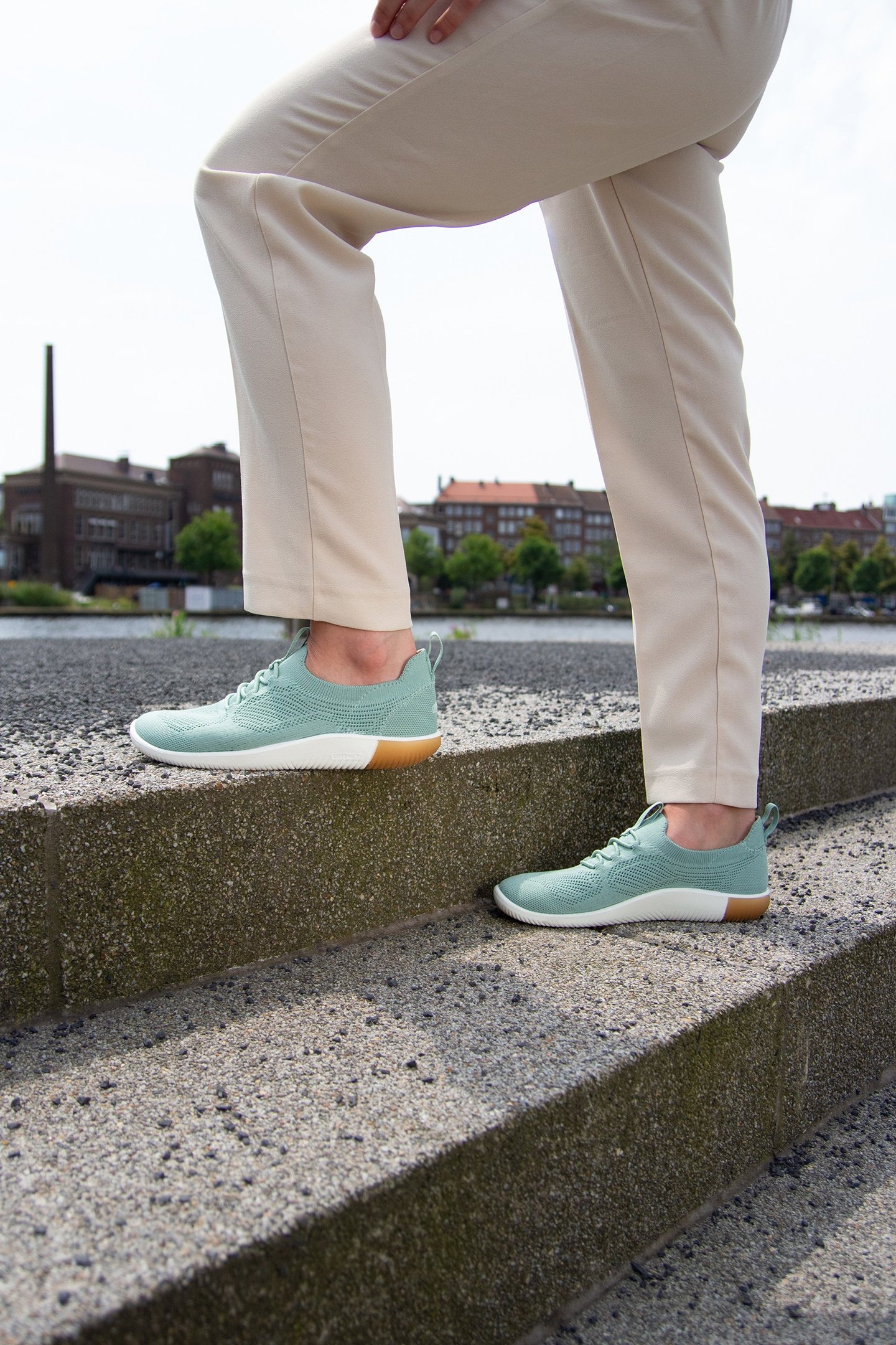 KNX KNIT LACE GRANITE GREEN/LICHEN 3