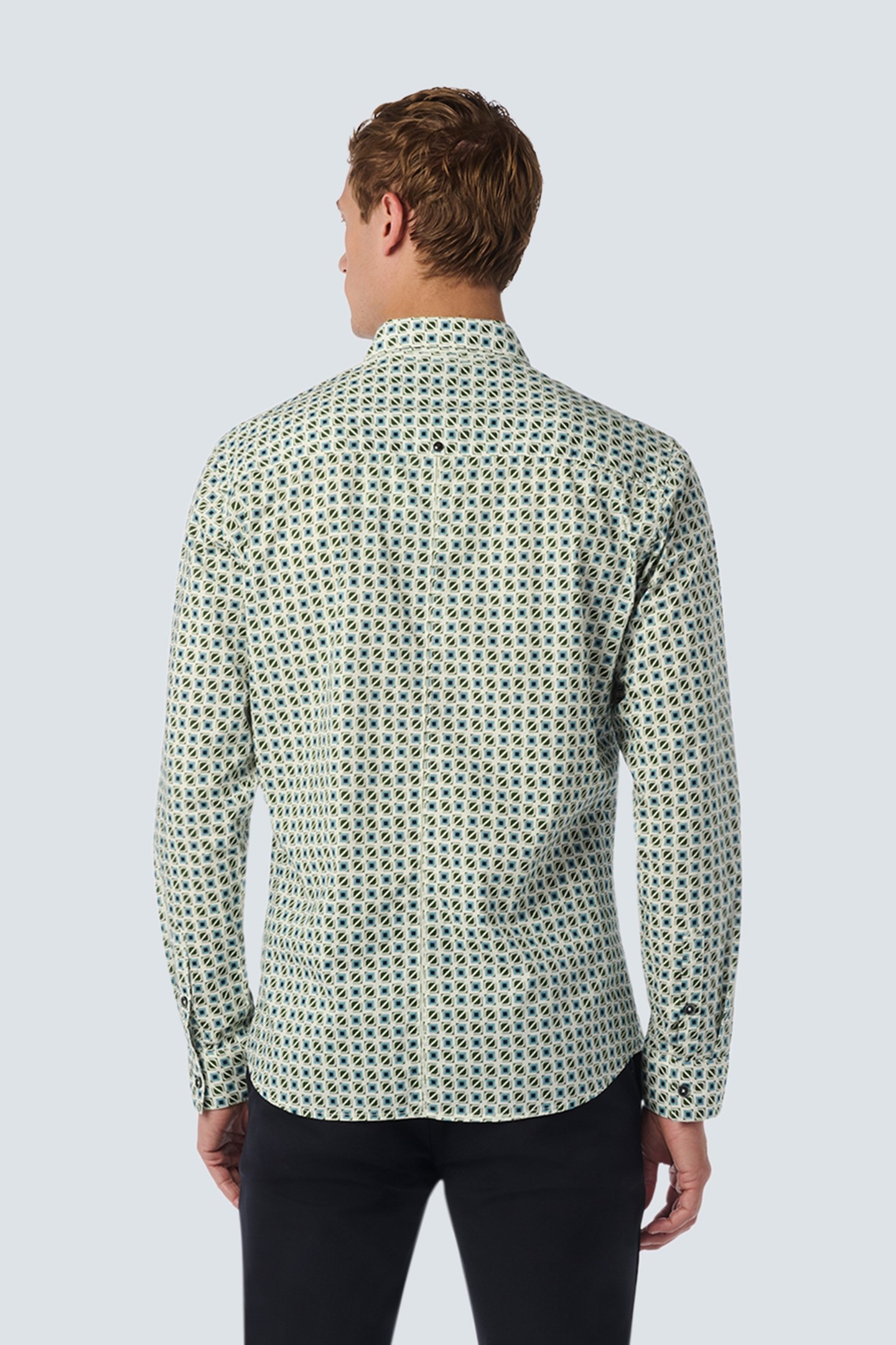 SHIRT STRETCH ALLOVER PRINTED CLOUD 2