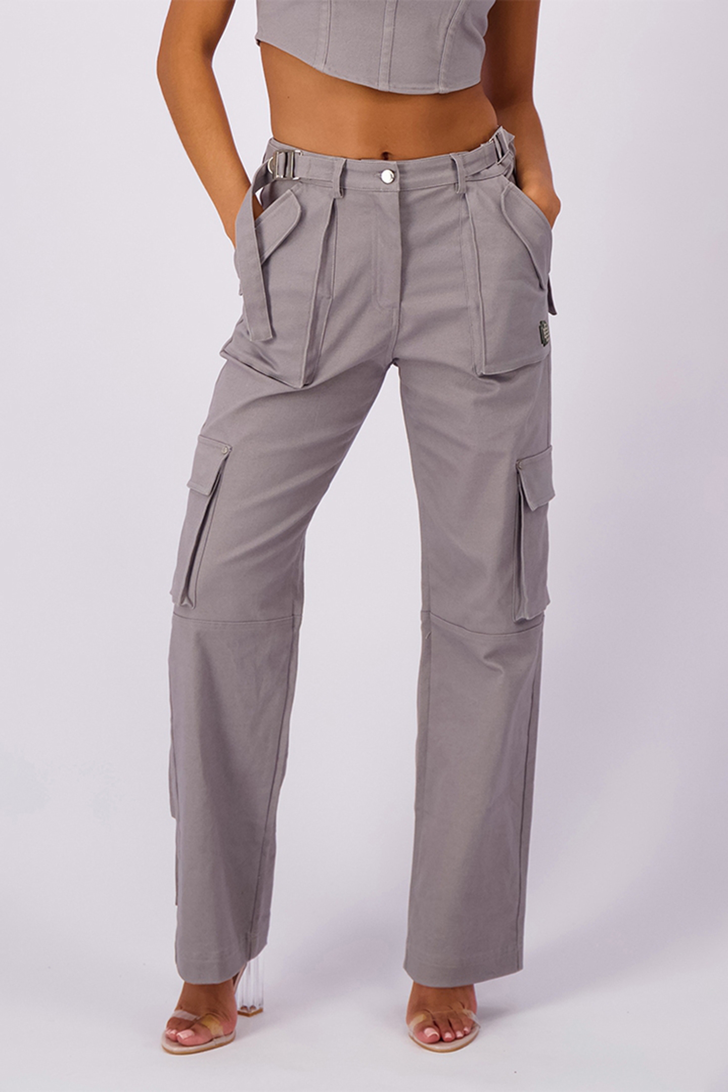CARGO PANTS GREY 5