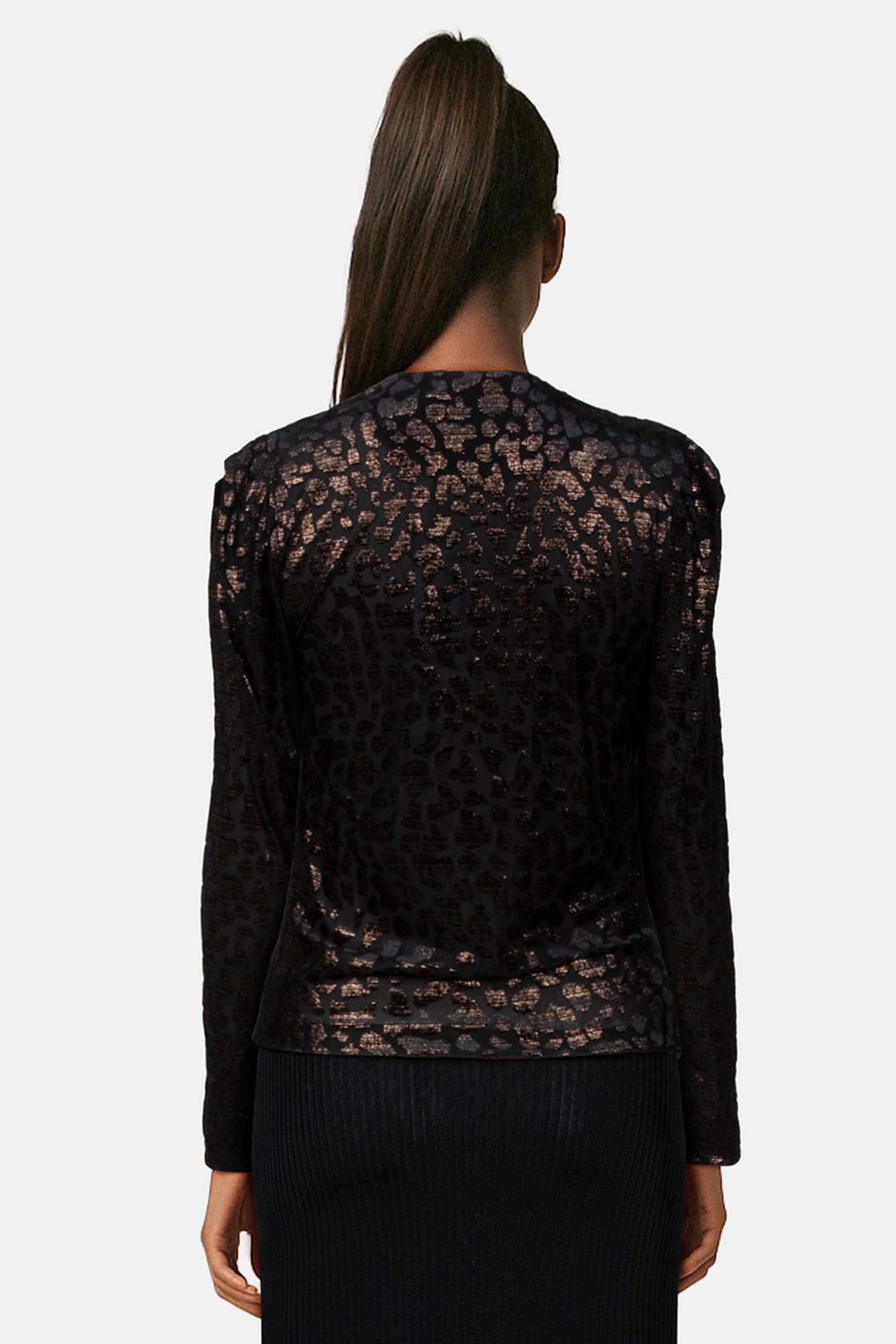 BLYN TOP BLACK LUREX 2