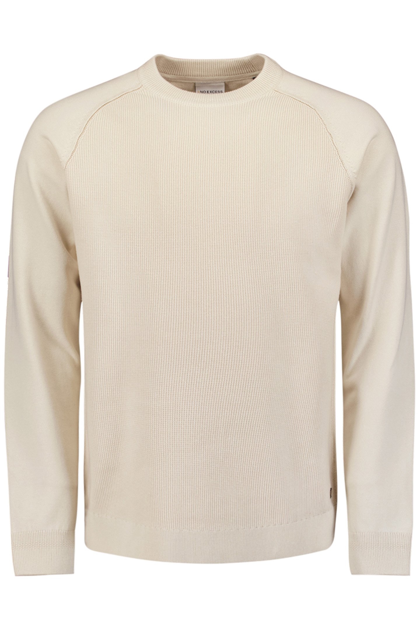 PULLOVER CREWNECK SOLID RELIEF KNIT KIT 4