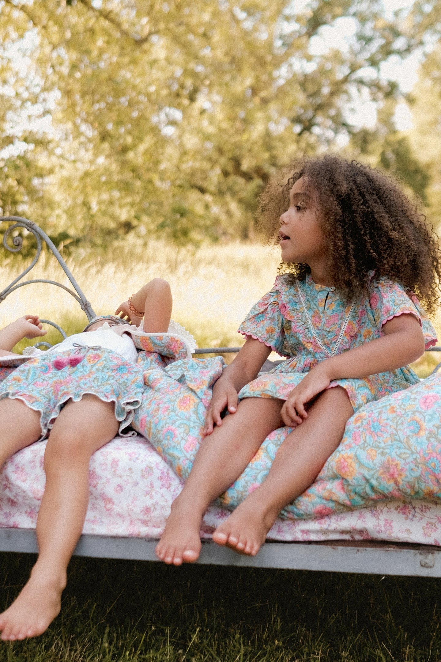 DRESS SILOE WATER RIVER FLOWERS 3