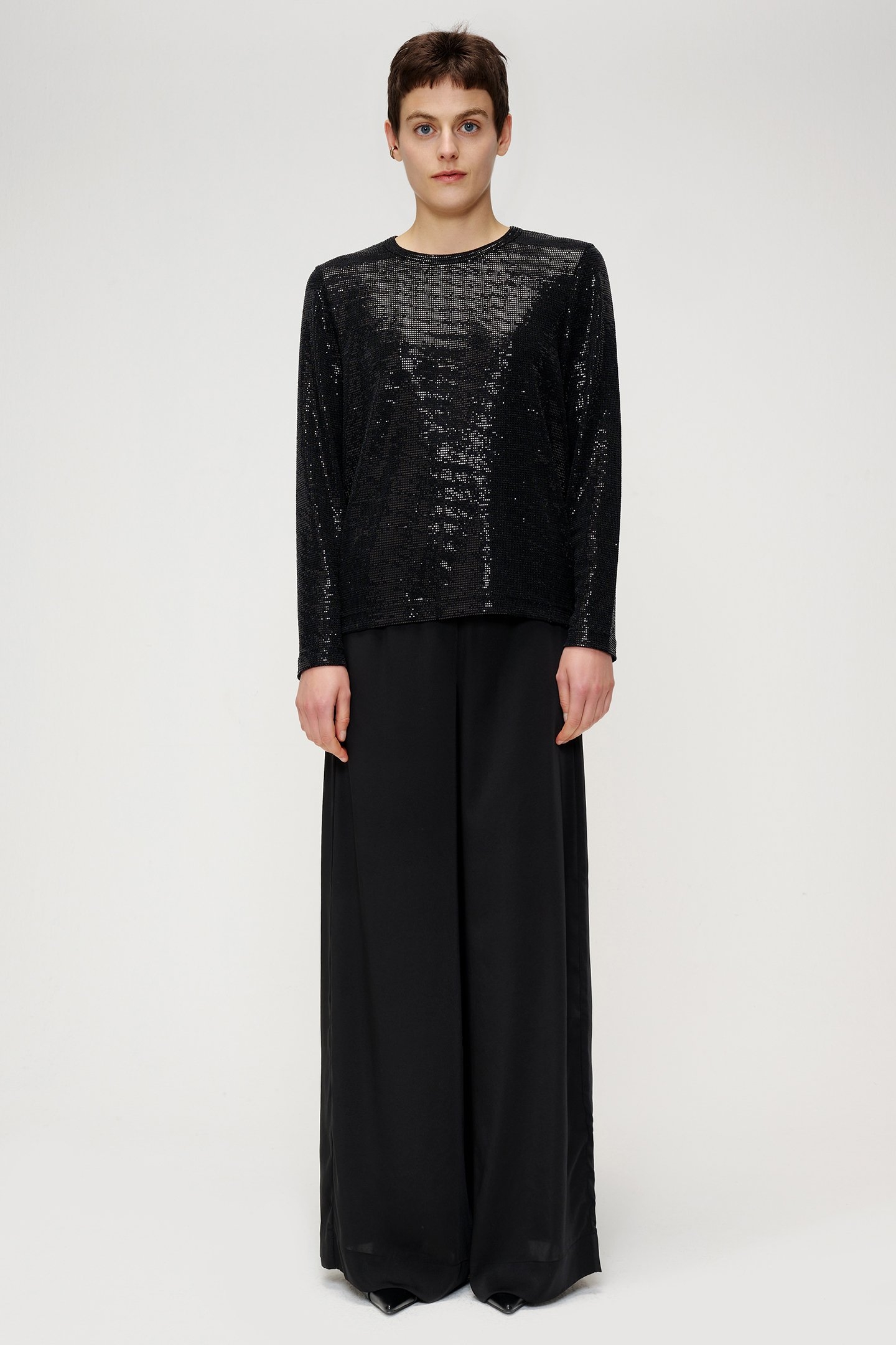 SPARKLING T-SHIRT BLACK 1