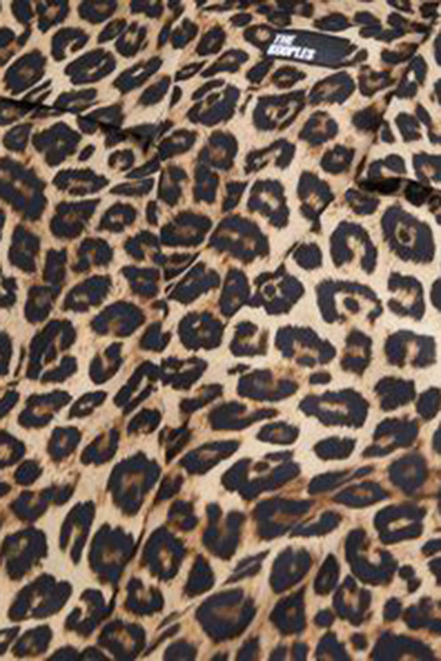 LEOPARD MIDI WRAP DRESS LEOPARD 4