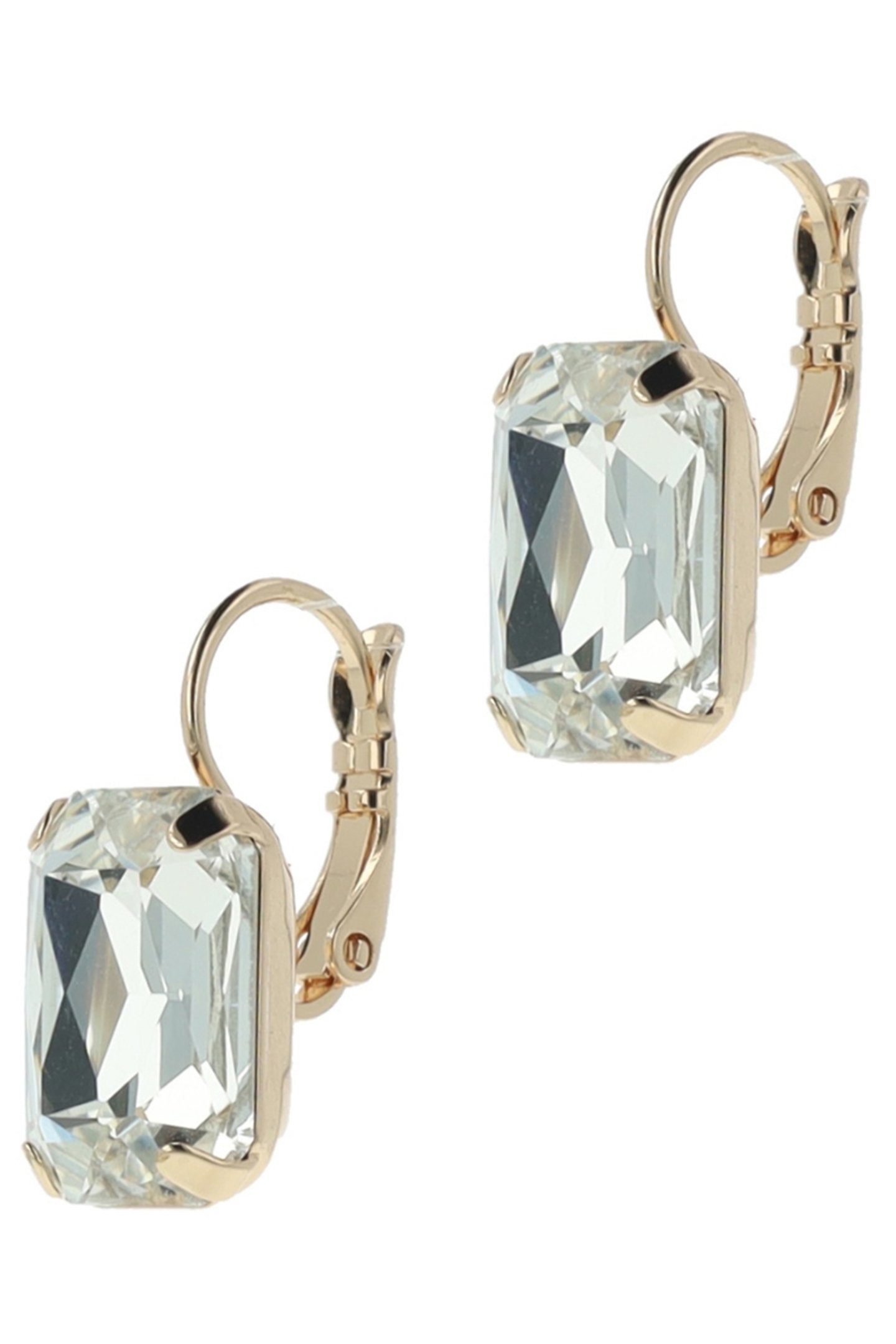 VOGUE CRYSTAL GOLD EARRINGS 3