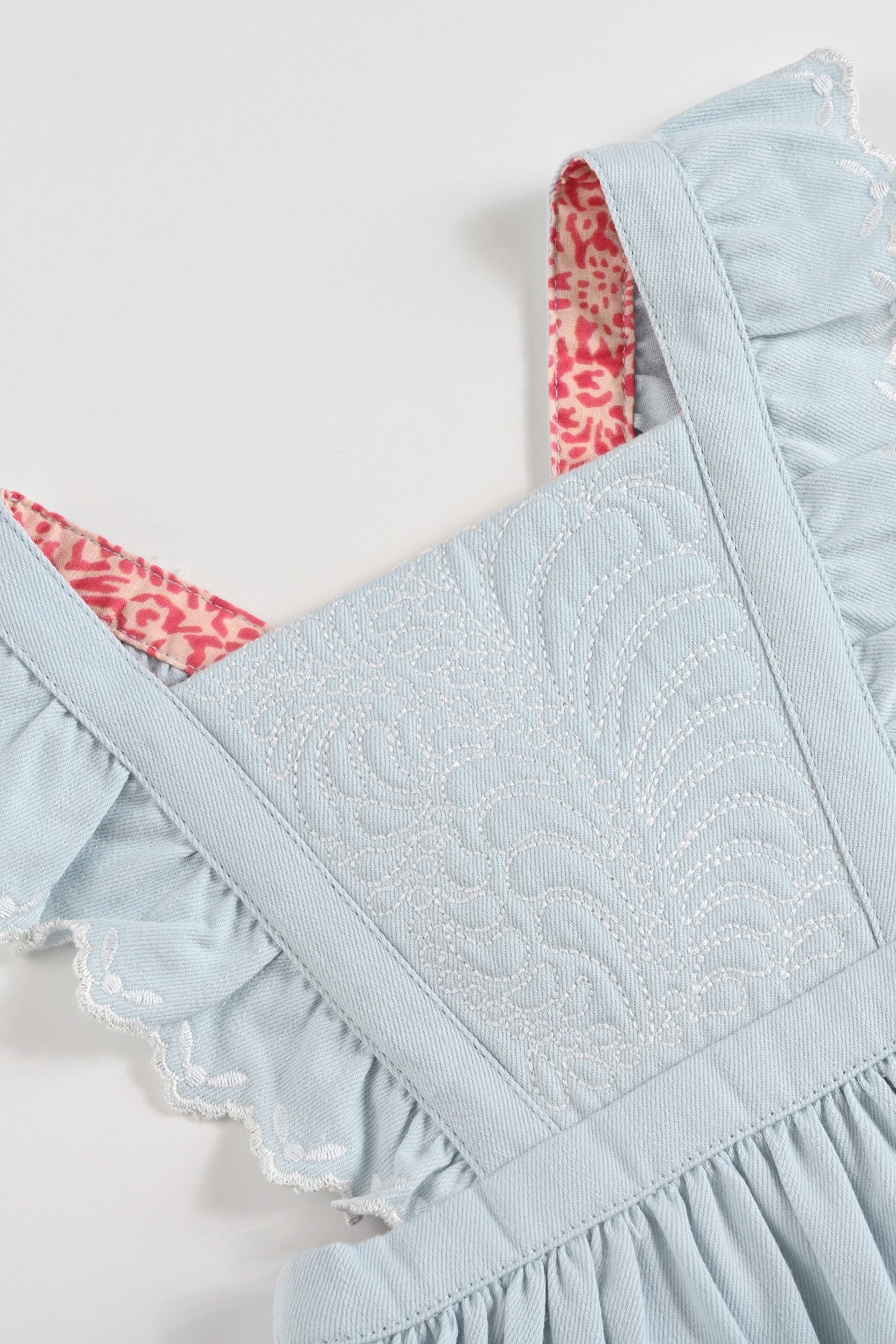 DRESS HUGUETTE LIGHT BLUE 6