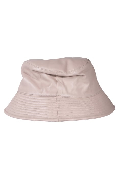 VENETO CUIR BUCKET HAT BEIGE LEATHER 2