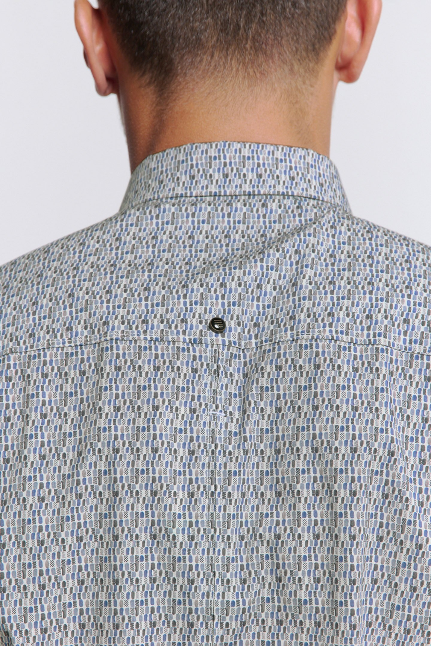 SHIRT STRETCH ALLOVER PRINTED OFFWHITE 7