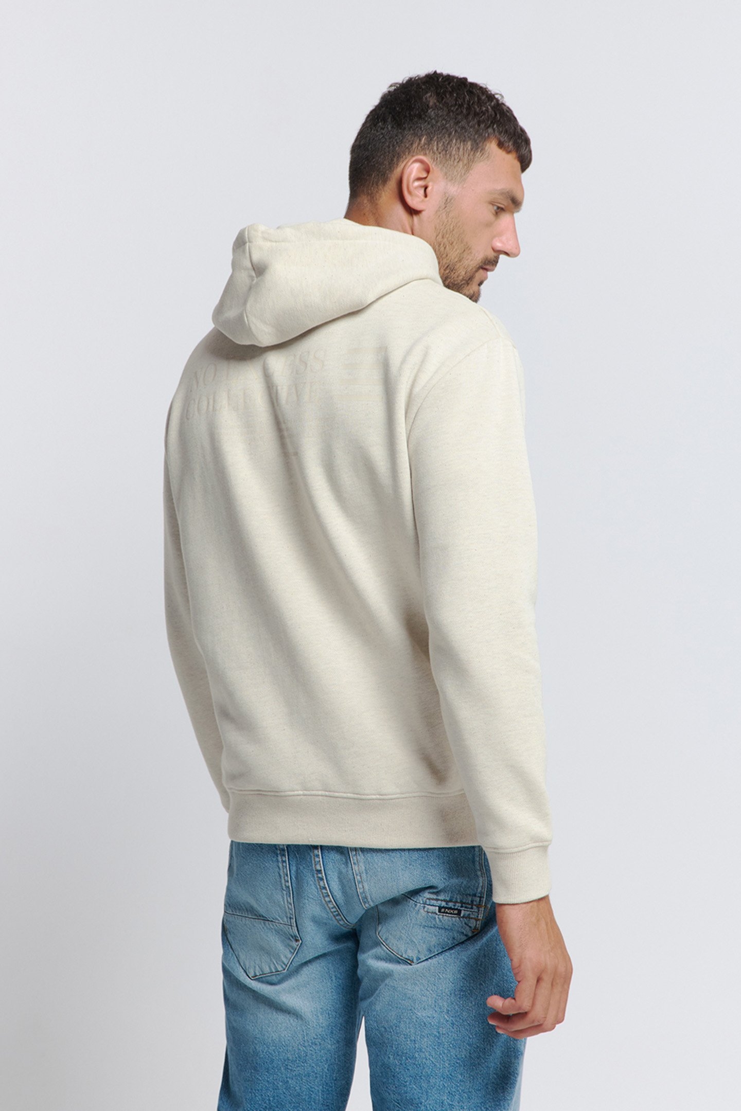 SWEATER HOODED MELANGE KIT 2