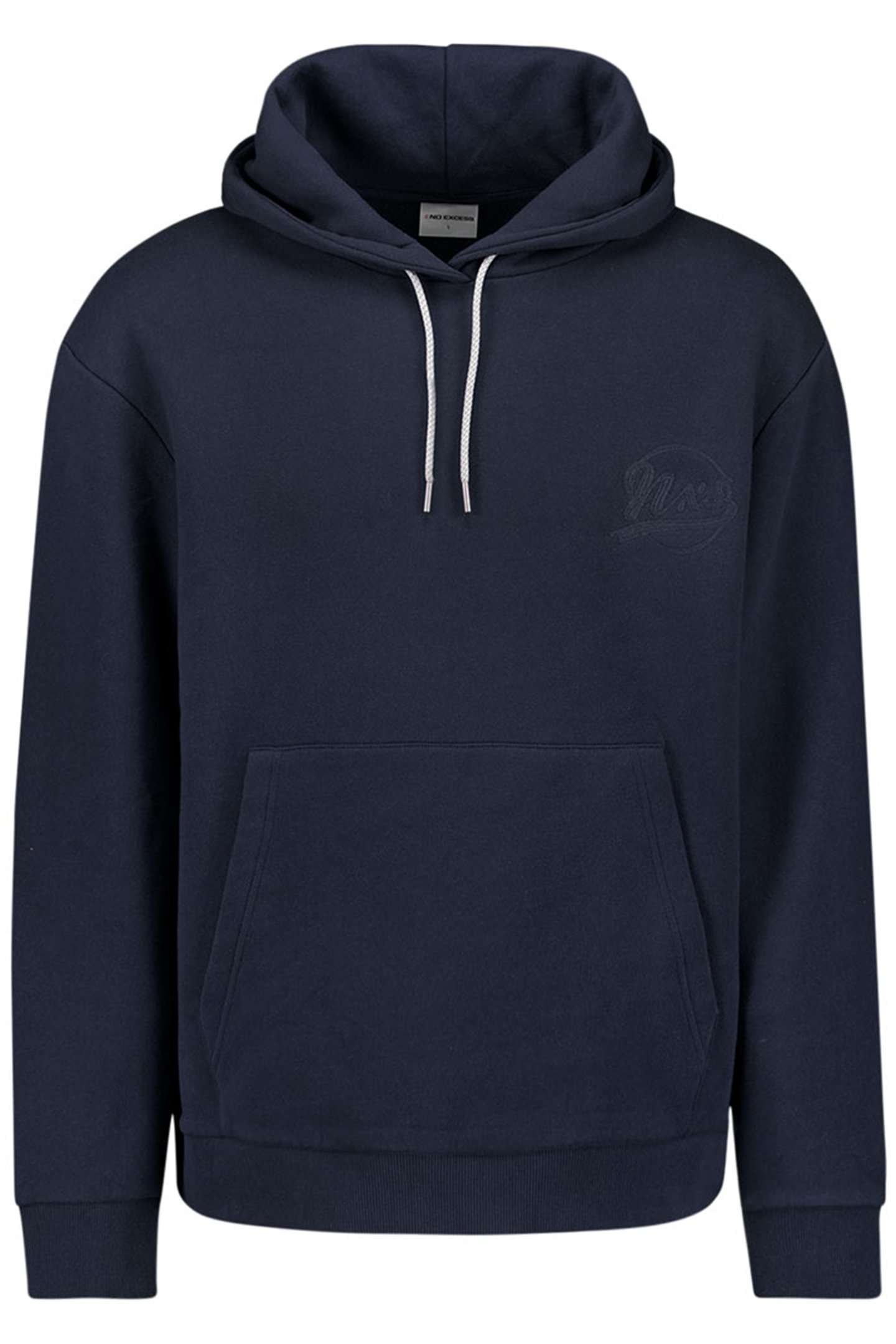 SWEATER HOODED BRUSHED BLUEBERRY 1