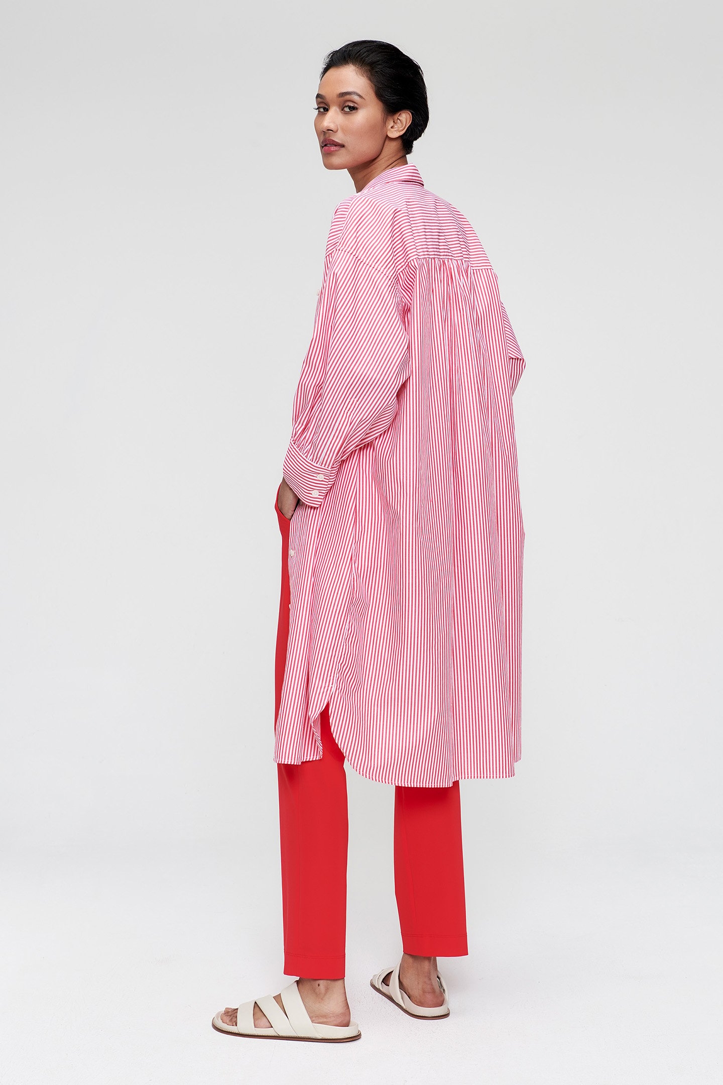 BASIC PANTS FIERY RED 3