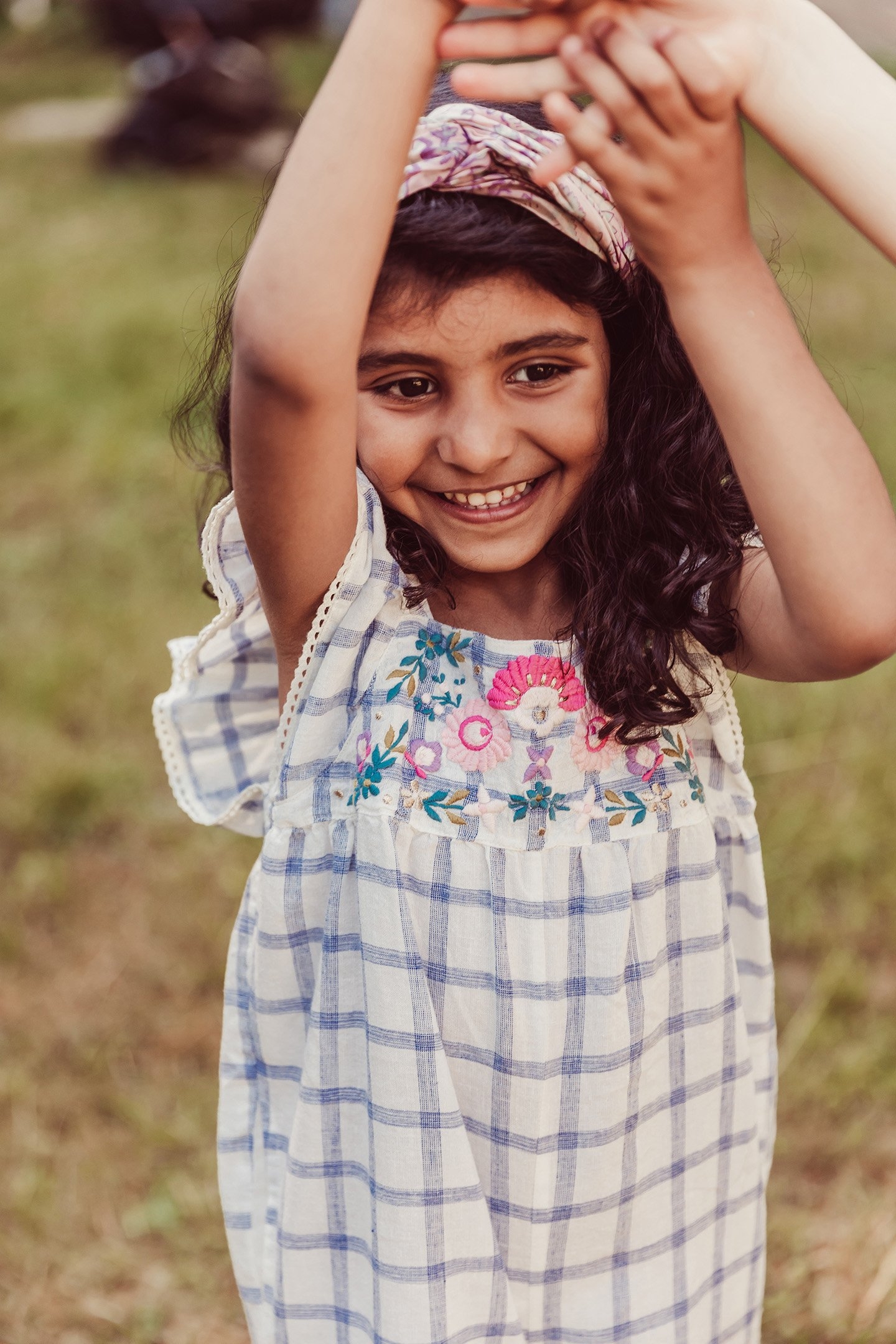 OVERALLS IRINA BLUE RIVER CHECKS 6