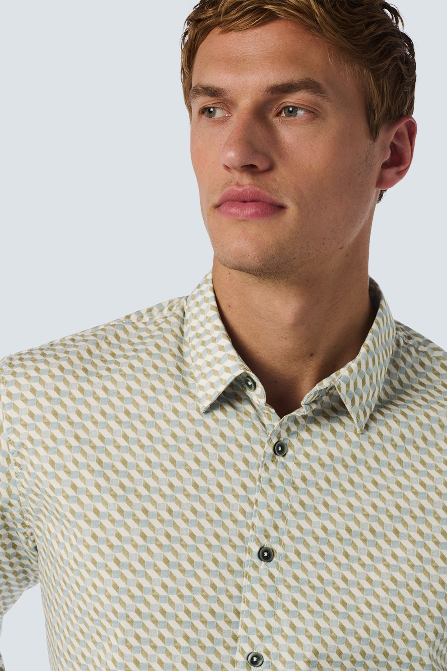 SHIRT STRETCH ALLOVER PRINTED CLOUD 6