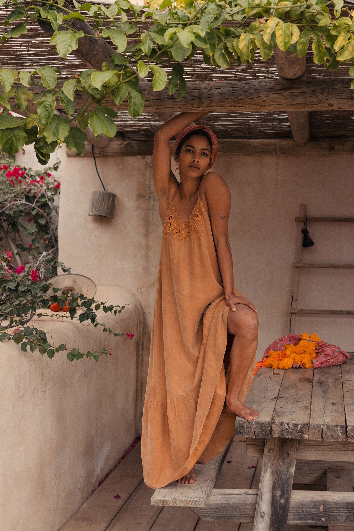 DRESS ALICIAE CINNAMON 3