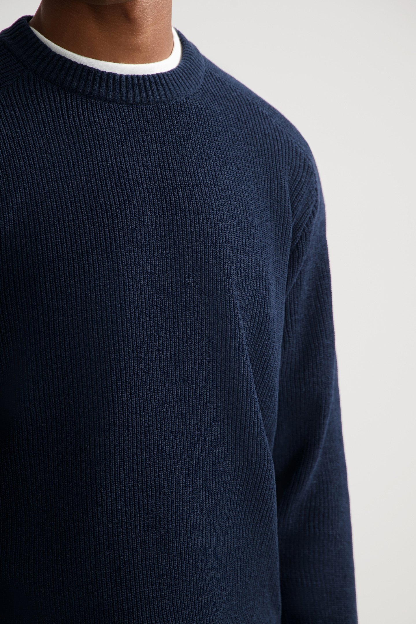 DS_CHENILLE CREWNECK DK. NAVY 5
