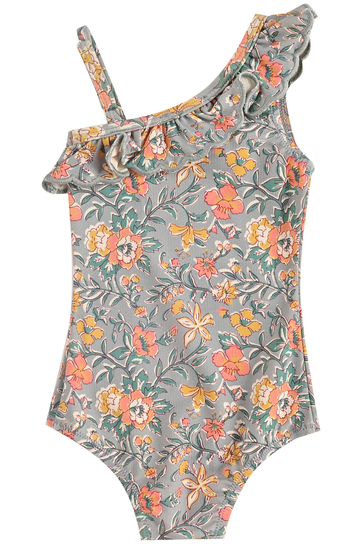 BATHING SUIT AUDREY WATER FLOWERS 2