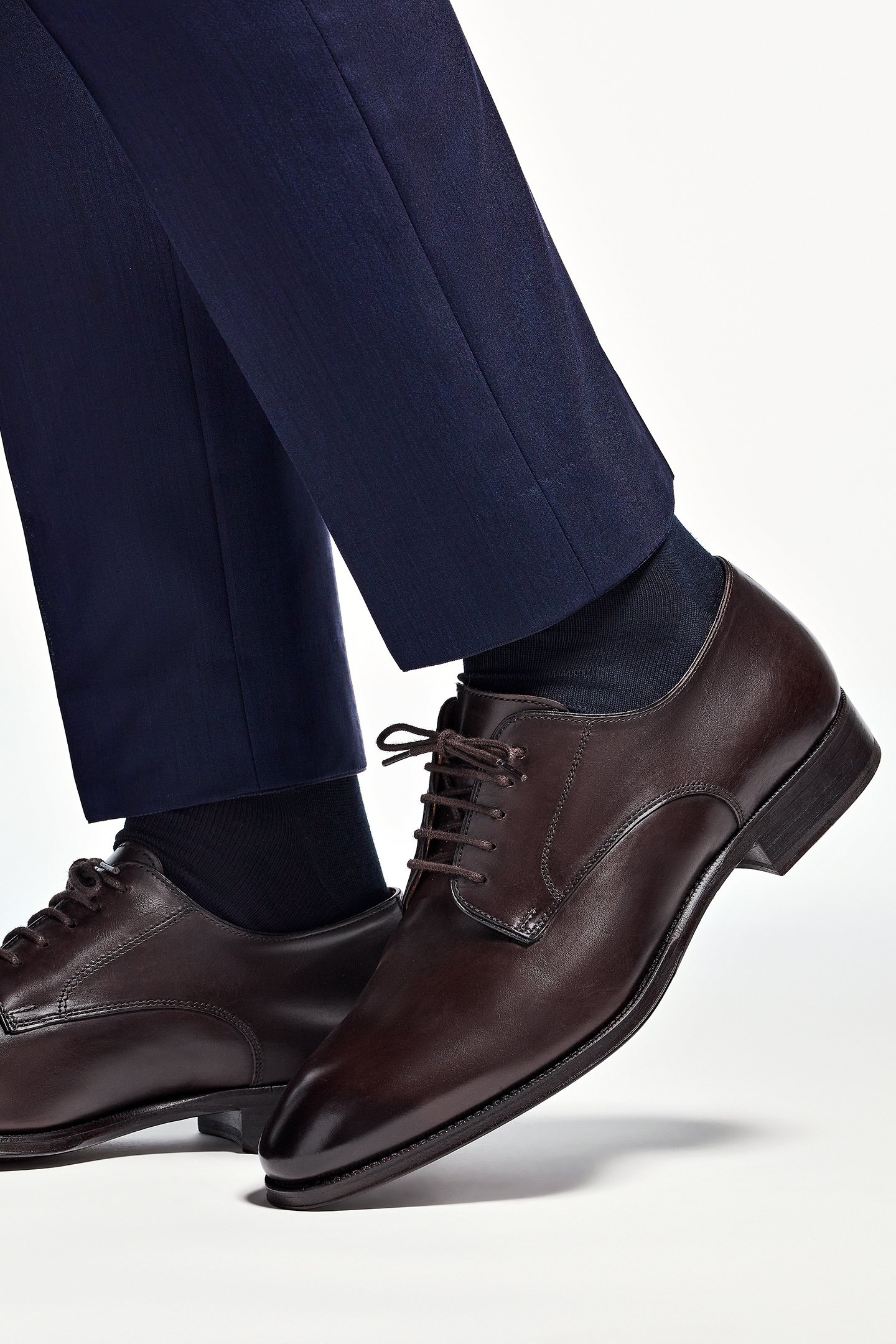 LEATHER-DERBY-BROWN BROWN 2