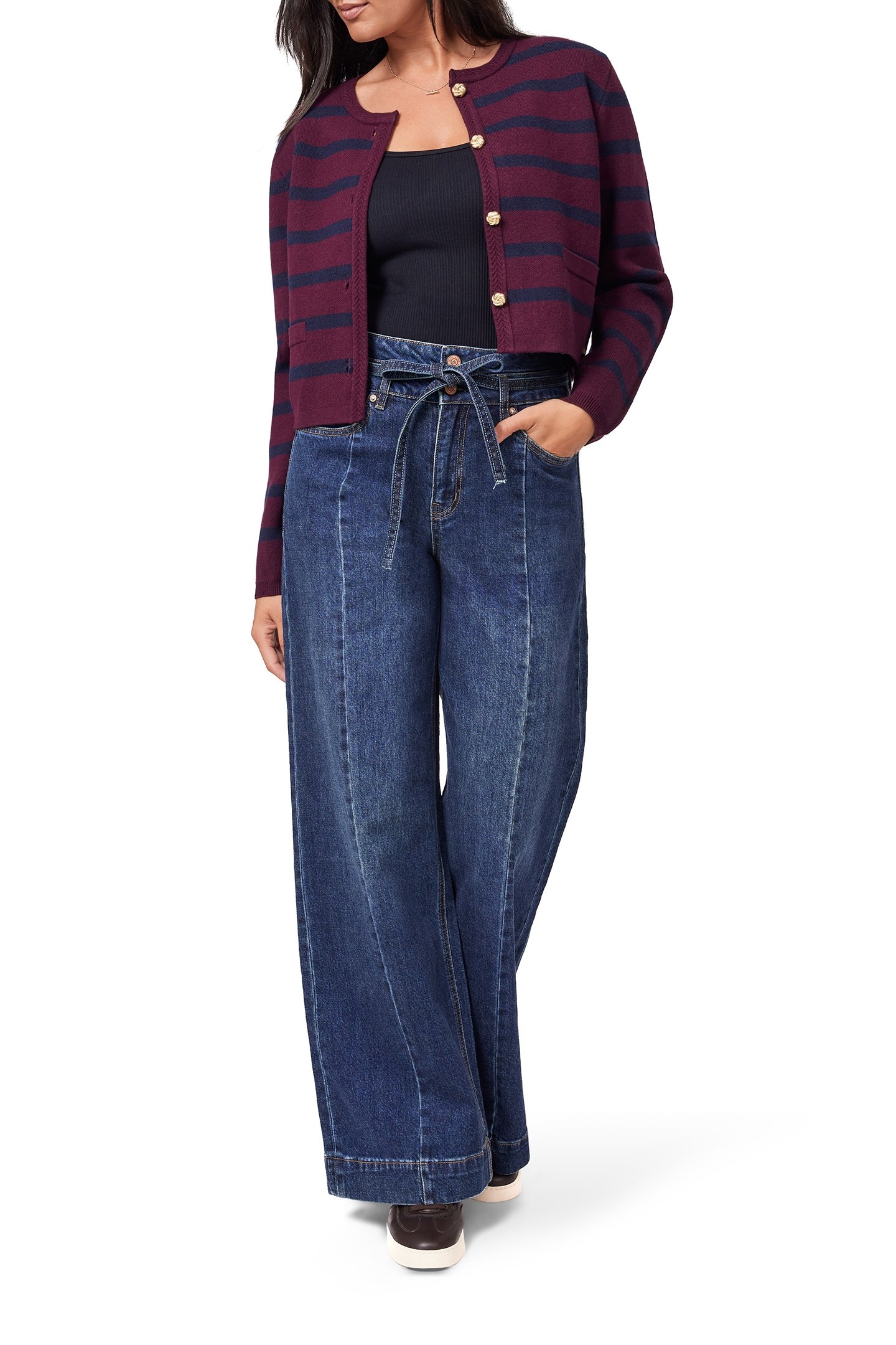 SWEATER WINETASTING/ SKY CAPTAIN STRIPE 3