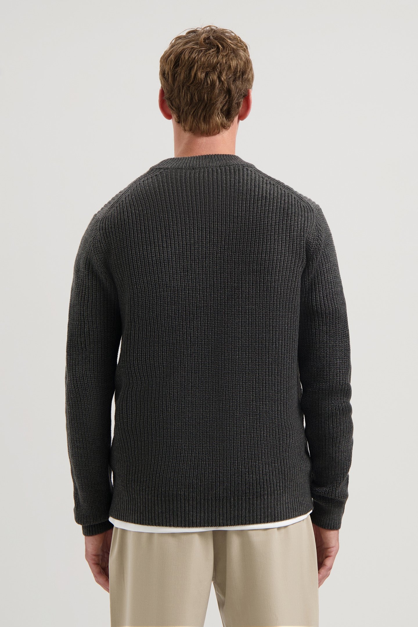 DS_CREW RIBKNIT ANTHRA MELANGE 2