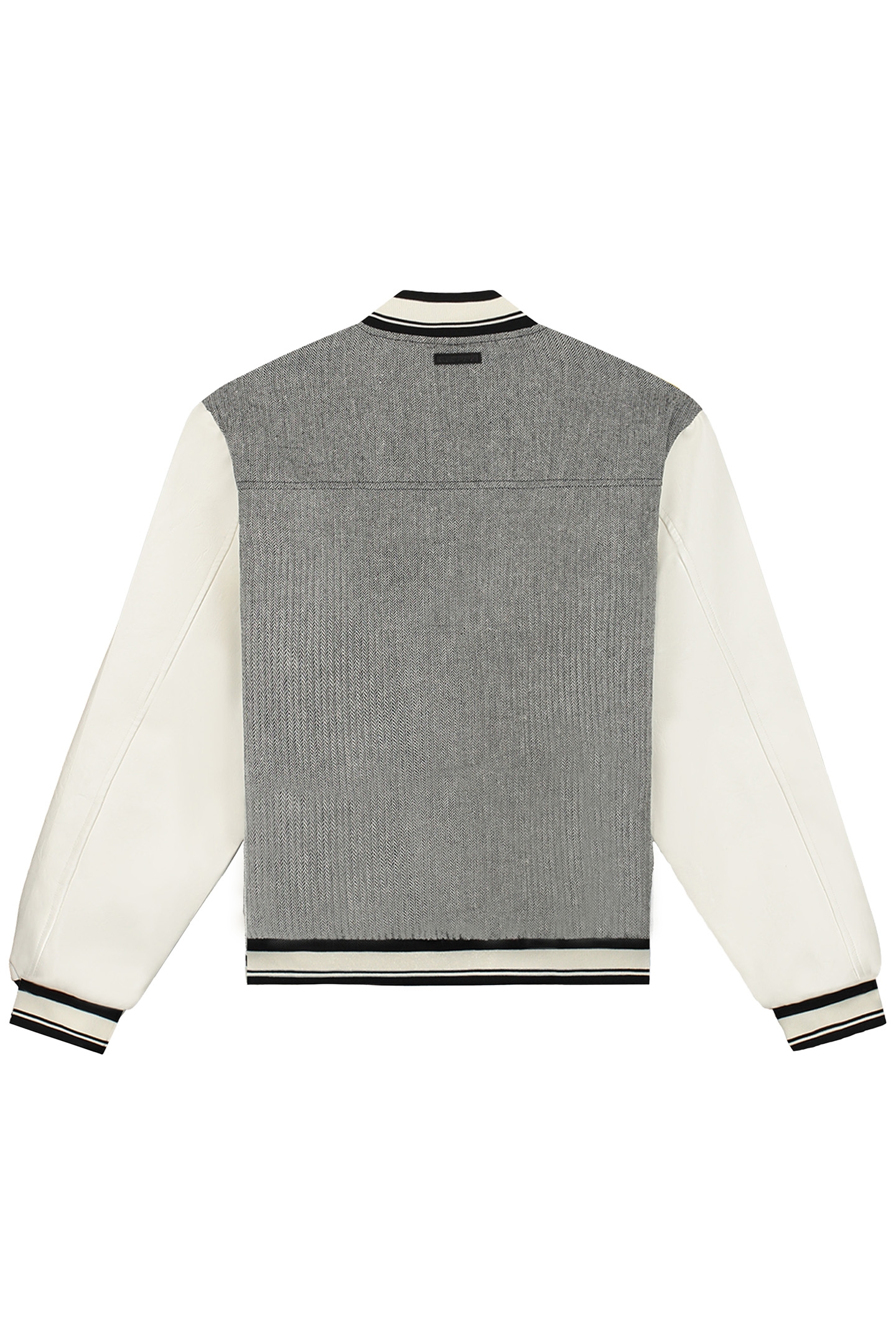 KURT VARSITY JACKET GREY MELANGE 3