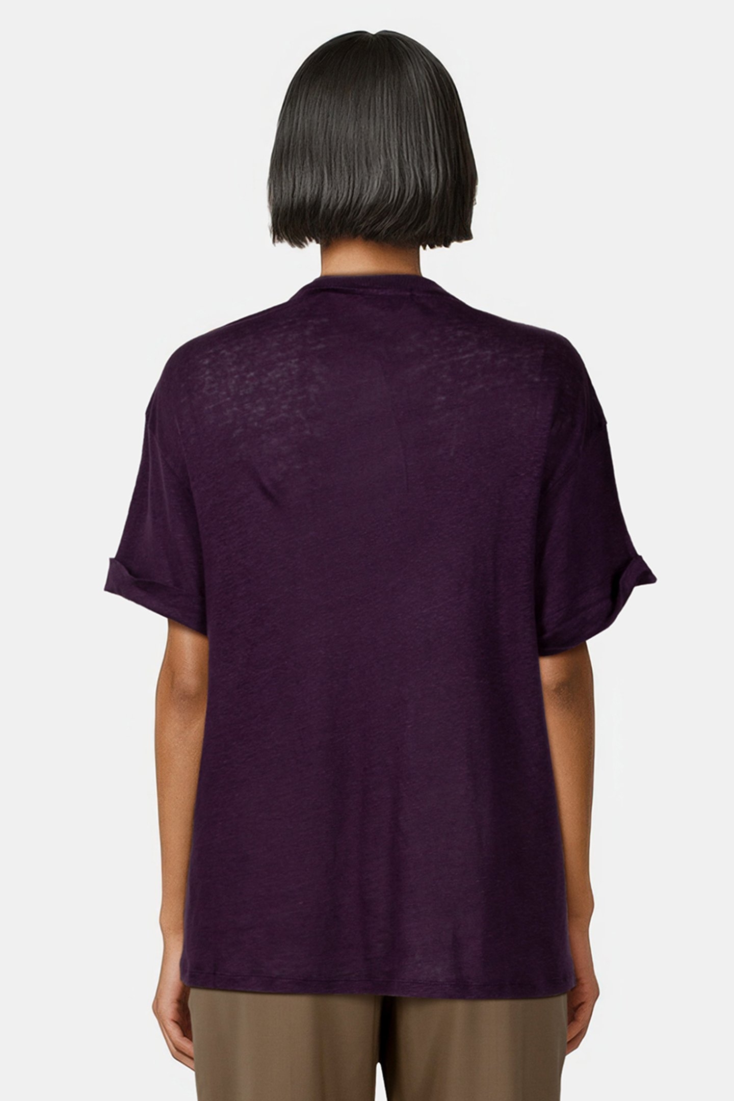 TIMEO T-SHIRT DARK PURPLE 2