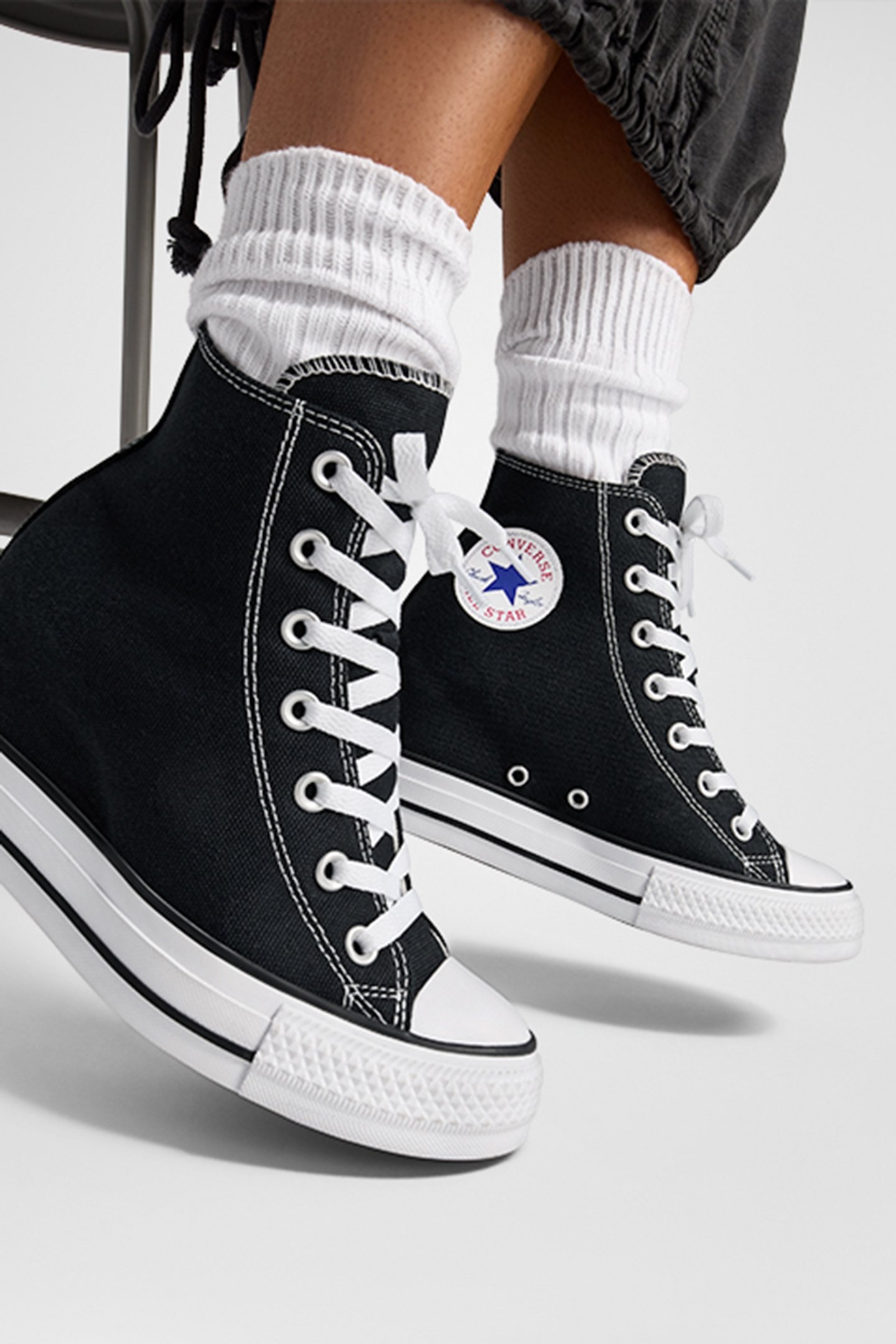 CTAS WEDGE HI BLACK/RED BLACK/RED 4