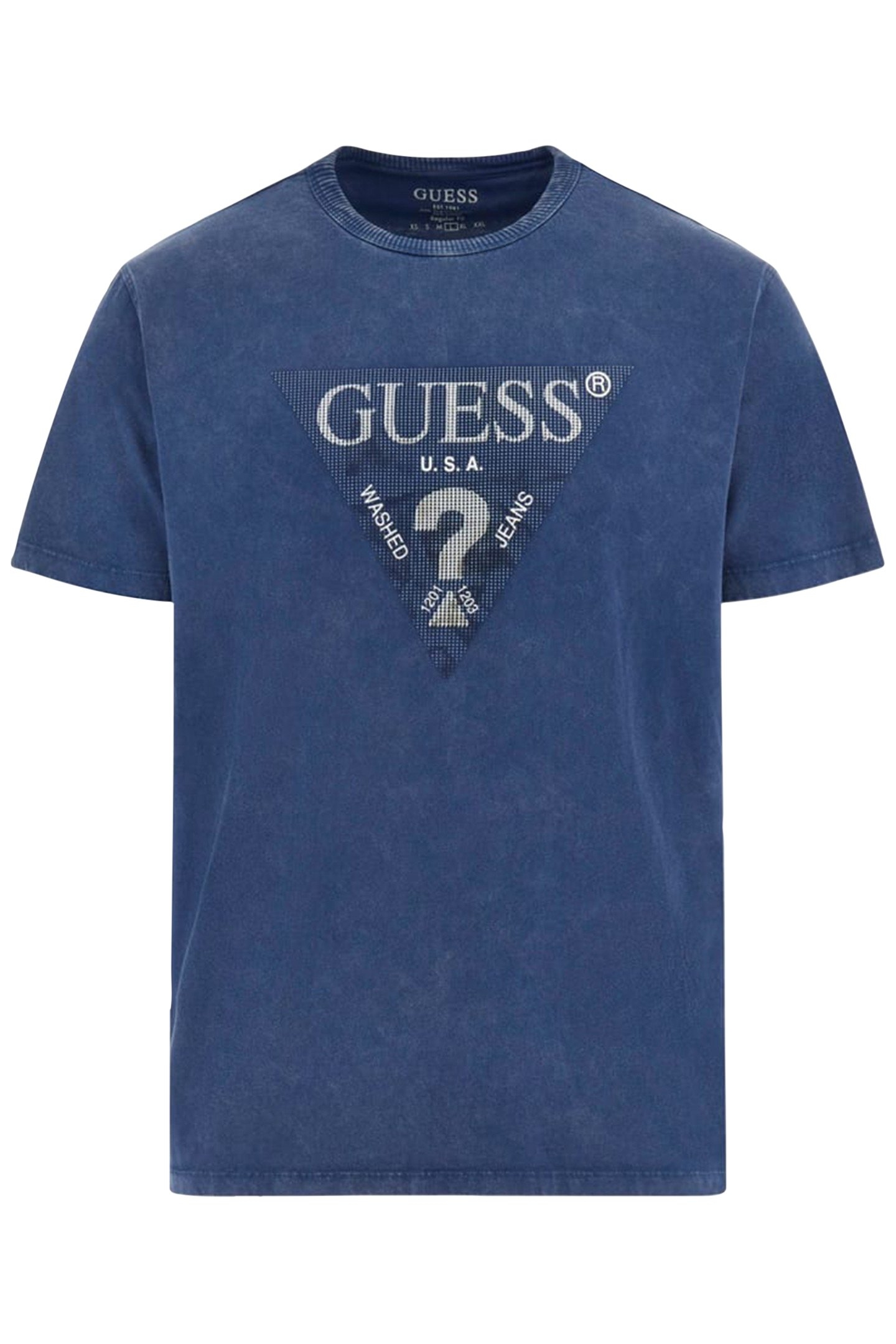 SS CN TREATED TRIANG PENNANT BLUE 4