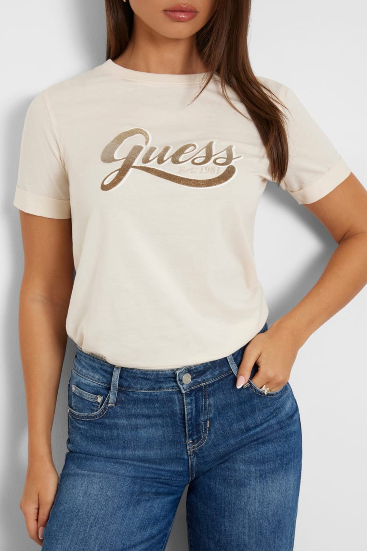 SS CN GLITTERY LOGO CREME BRULEE 6