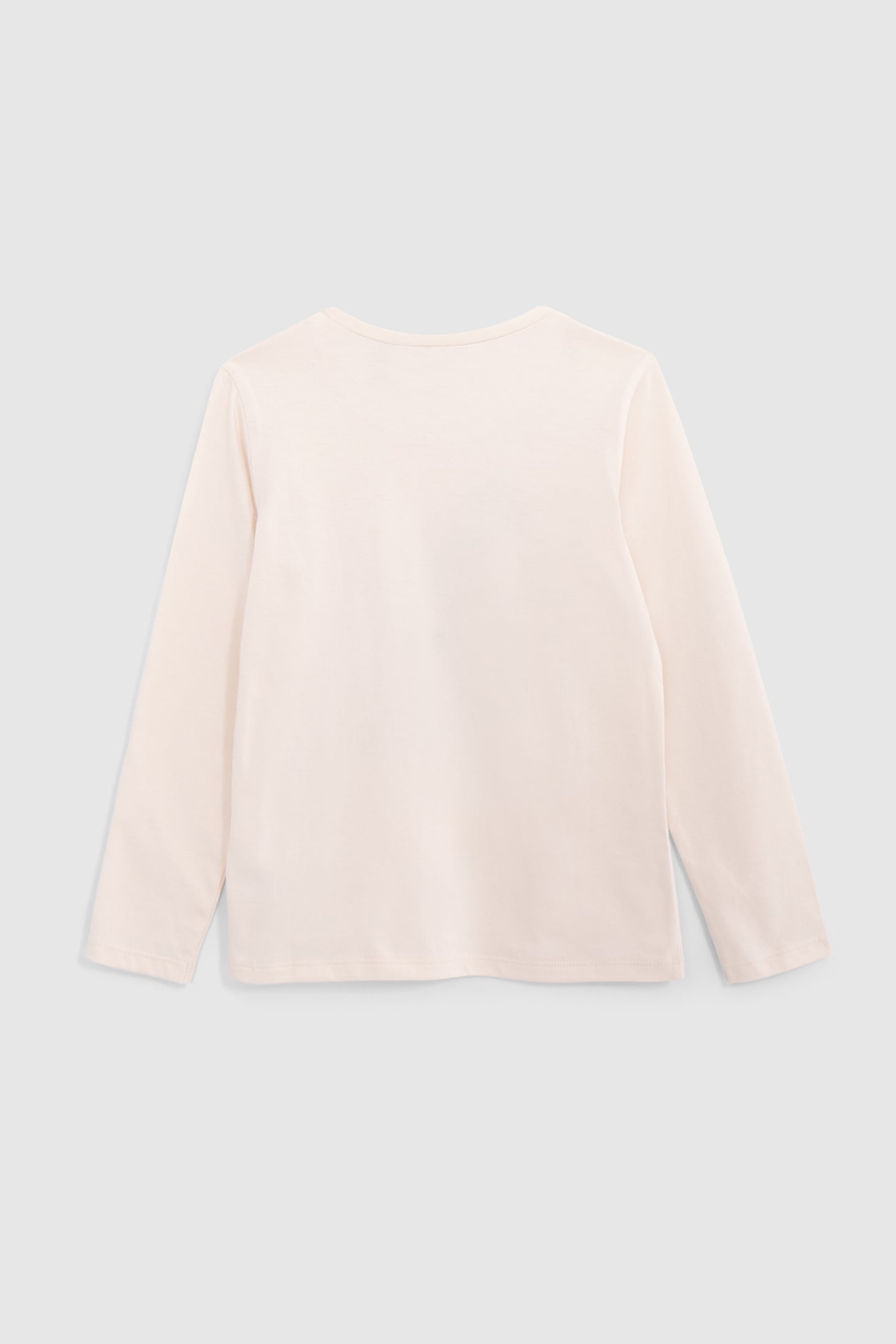 GIRLS' ECRU ORGANIC COTTON EMBROIDERED FLOWERS T-SHIRT 2