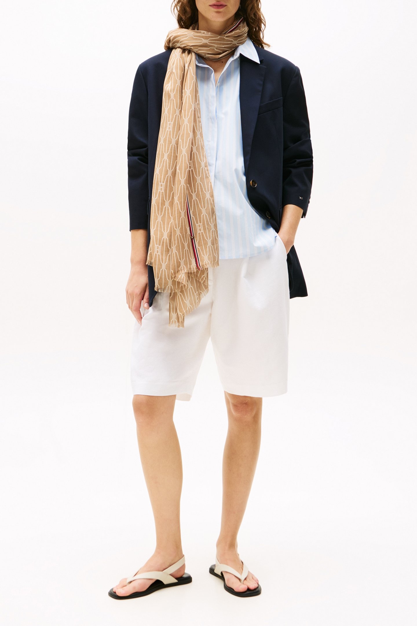 ESSENTIAL FLAG SCARF SAFARI CANVAS 2