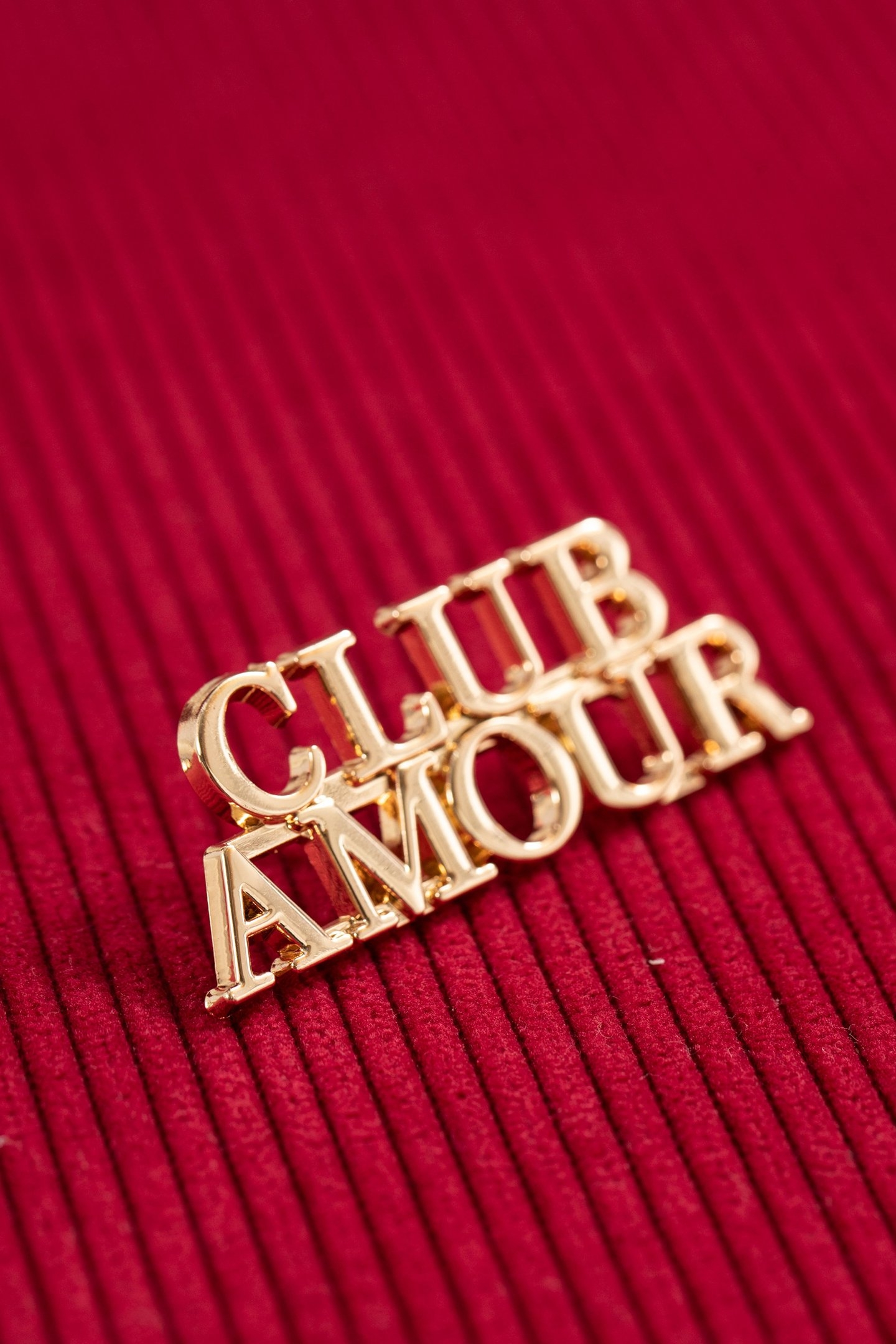 GOLD METAL SLOGAN BROOCH DIVERS 1