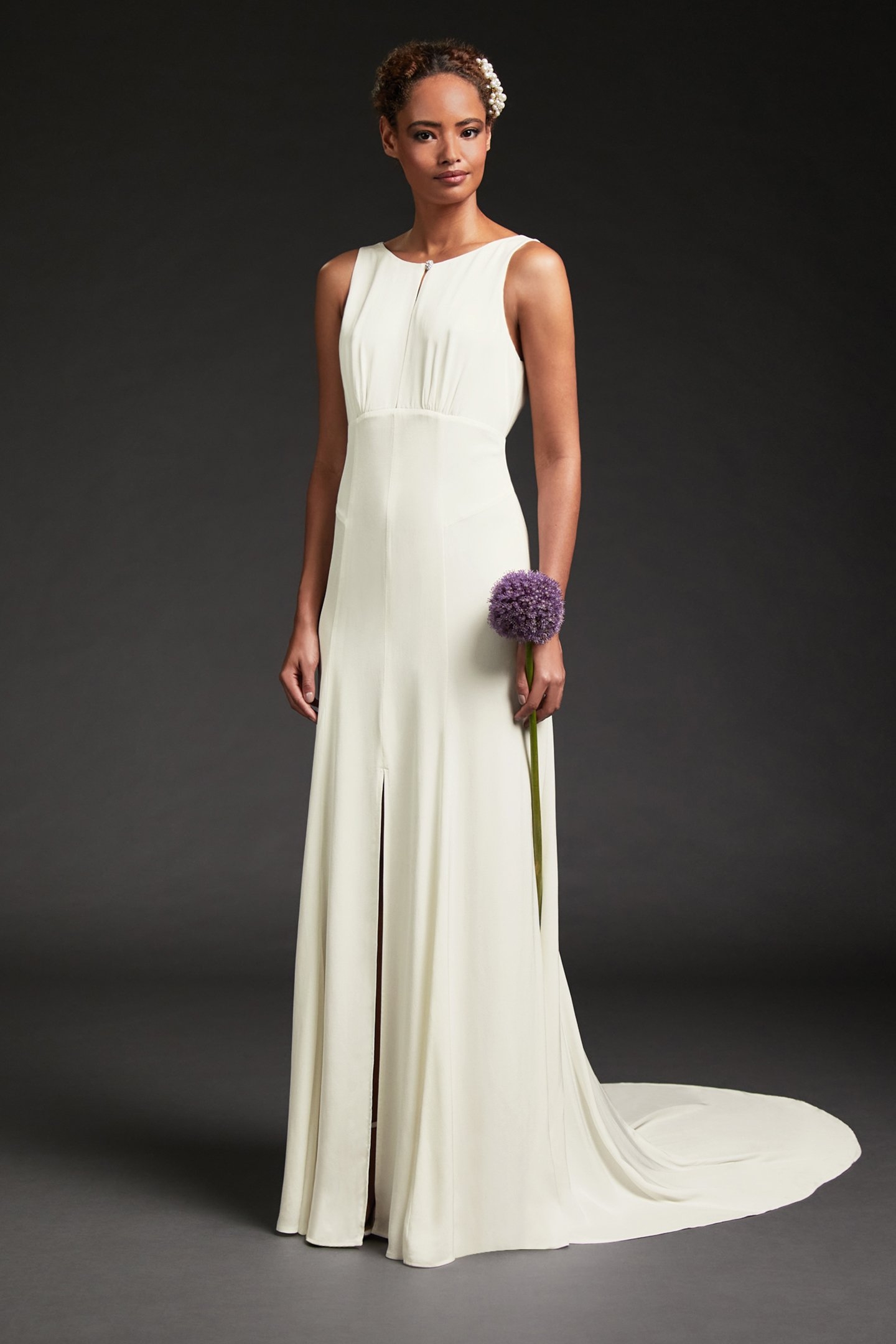 DR HYACINTH - V BACK BRID IVORY 1