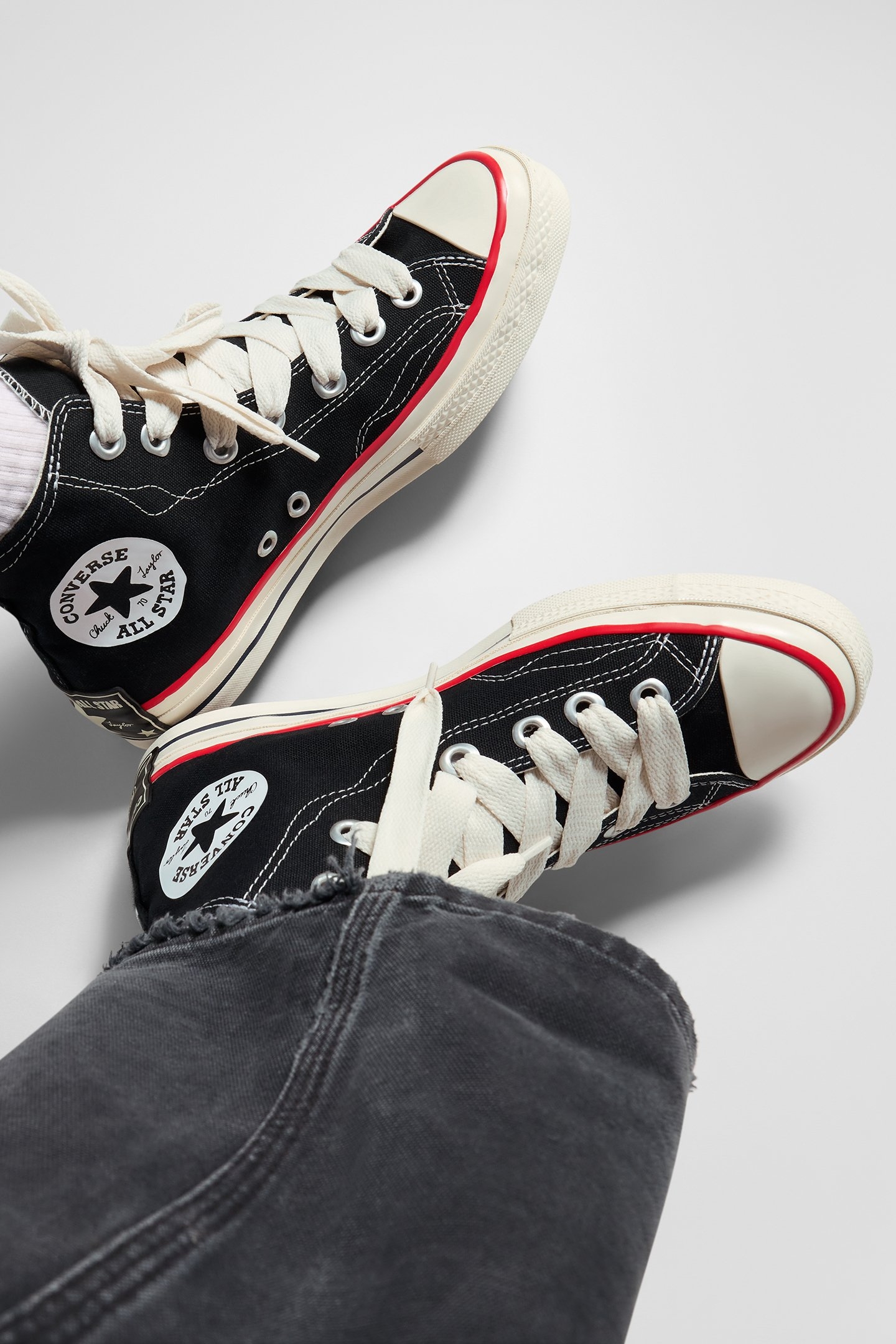 UNISEX CHUCK 70 SKETCH BLACK/WHITE/RED 3