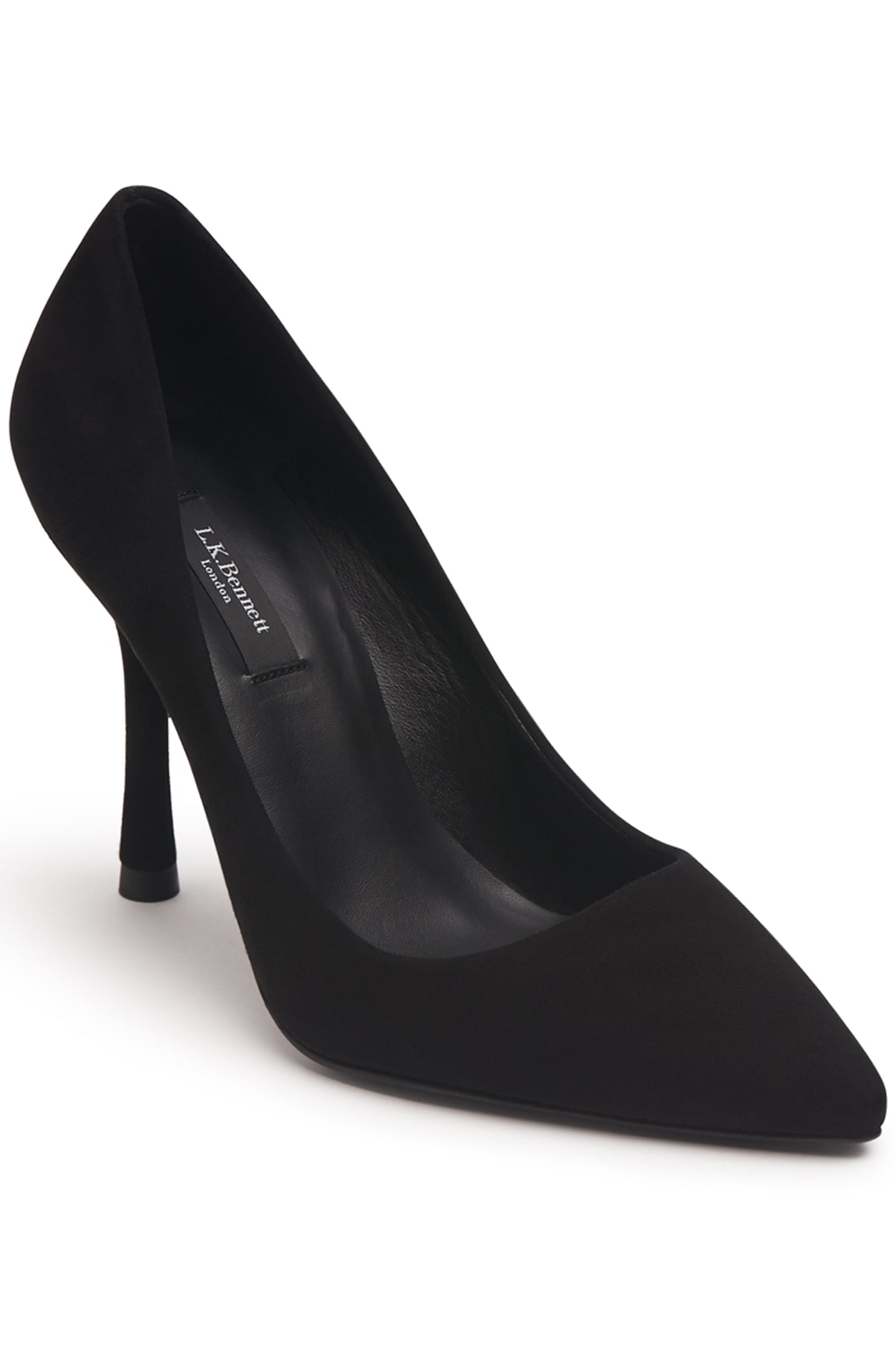 FREEDOM SUEDE NEW HEEL BLACK 2