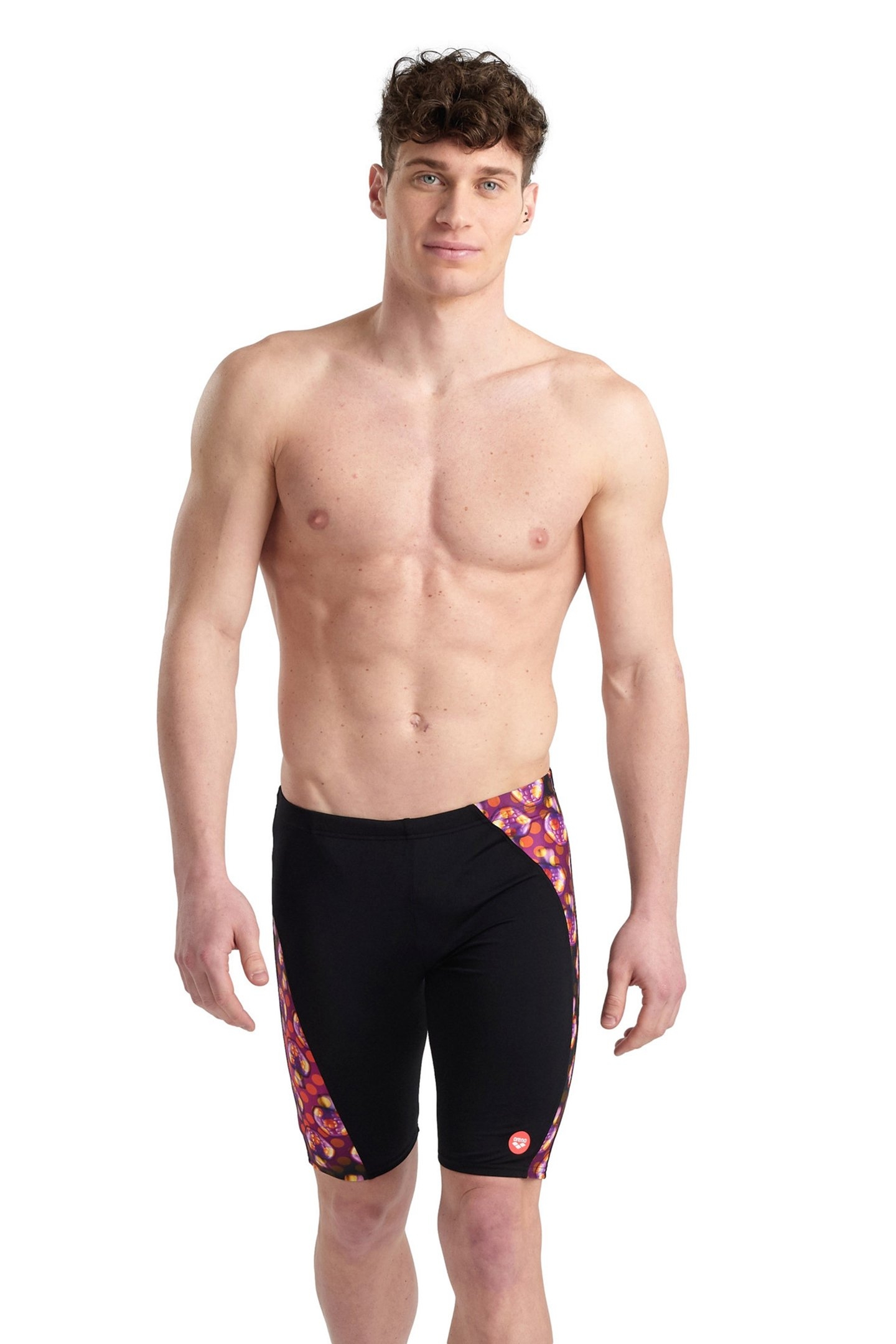 MEN'S CRAZY ARENA SWIM JAMMER ALLOVER PA BLACK MULTI 1