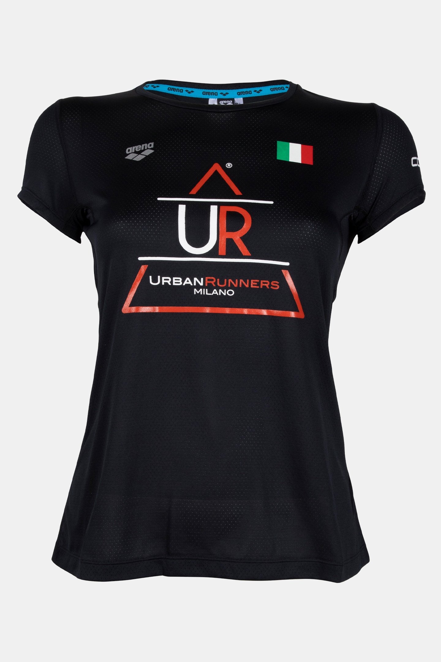 W RUN S/S MESH UR BLACK UR 3