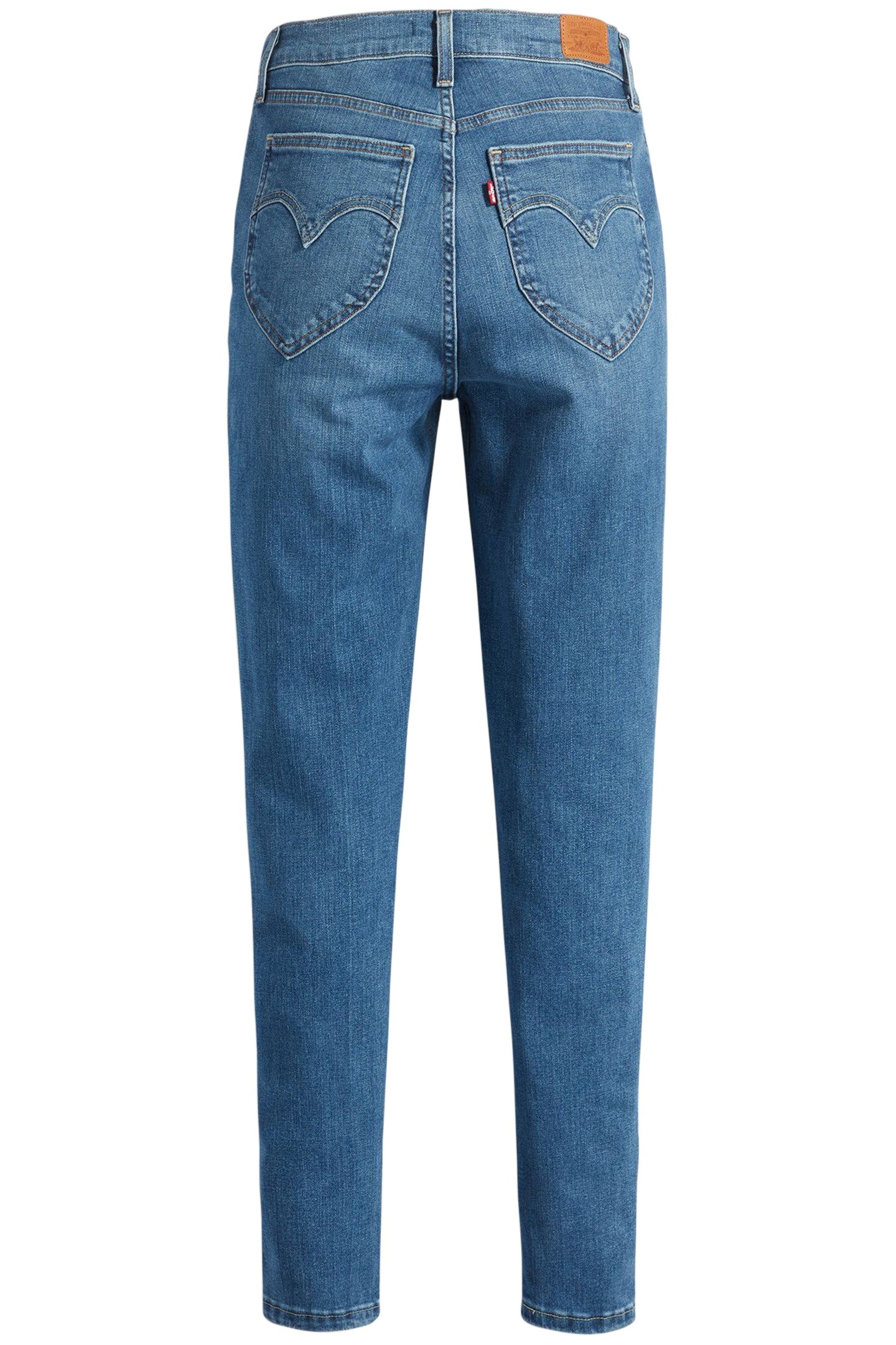 RETRO HIGH SKINNY JEANS MED INDIGO 4