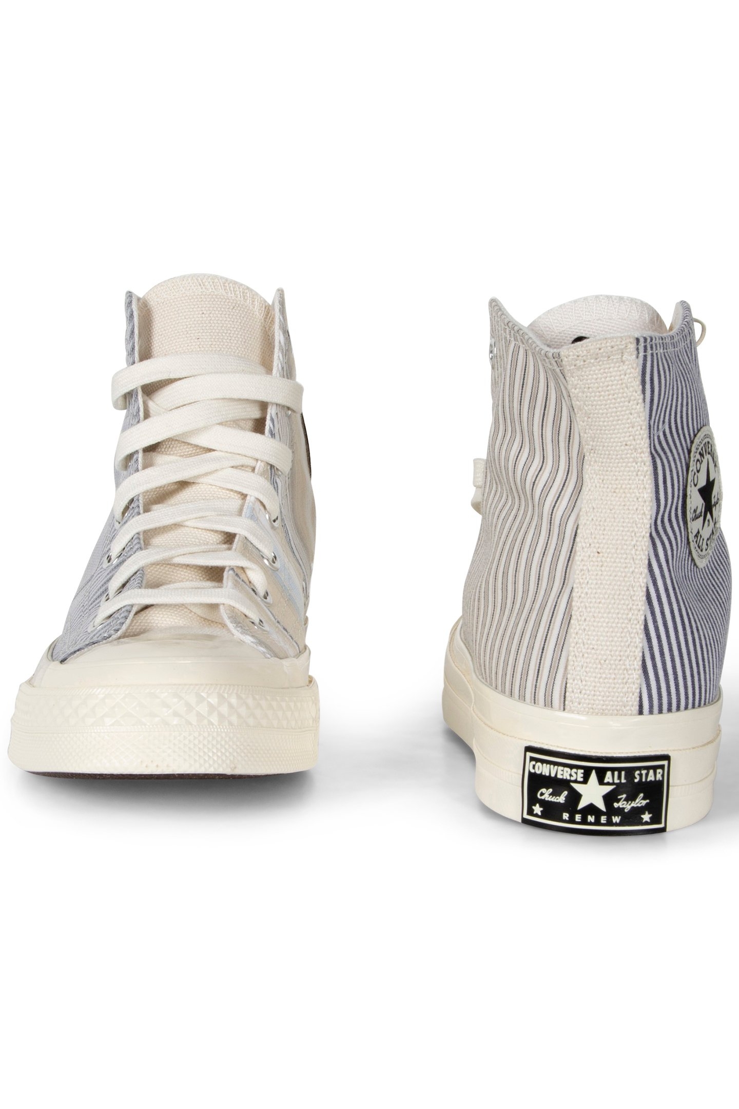 UNISEX CHUCK 70 BEYOND RETRO STRIPED EGRET/MULTI/EGRET 2