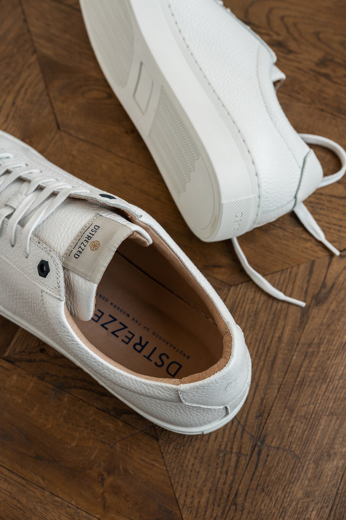 BASIC SNEAKER LEATHER WHITE 5