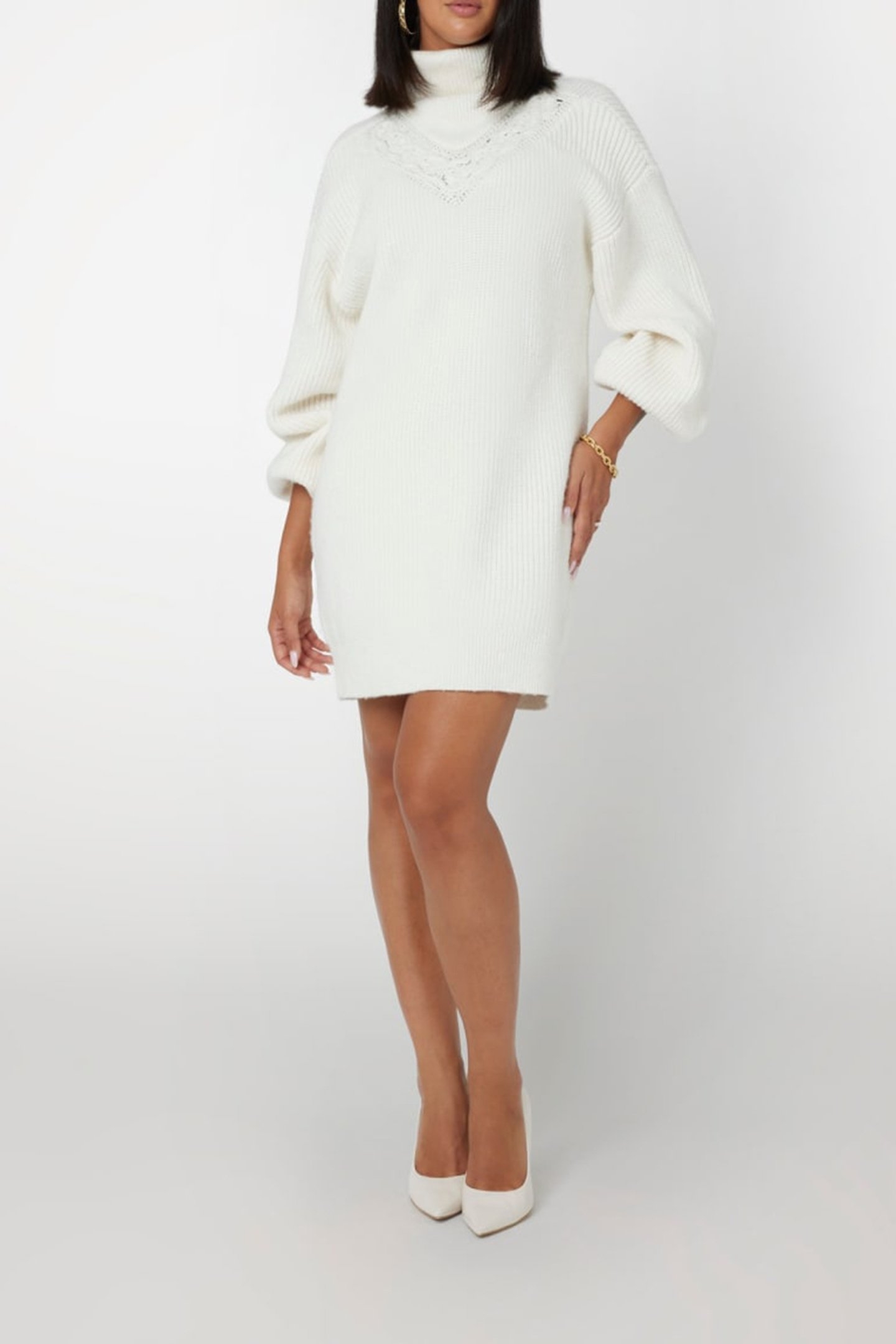 LS TURTLENECK KATIE DOVE WHITE 6