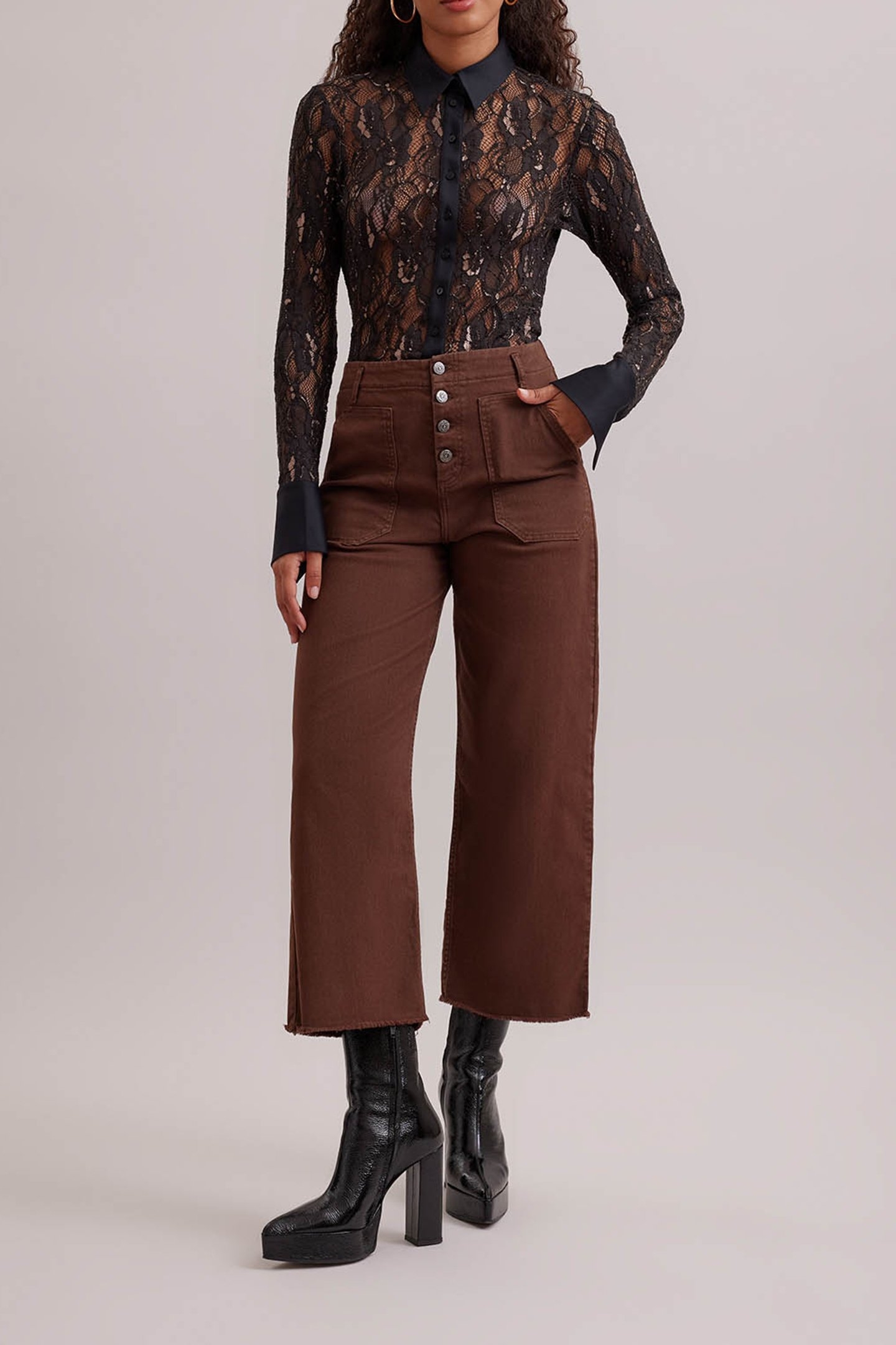 INTRIGUE JEANS (PANT) CHOCOLATE 1